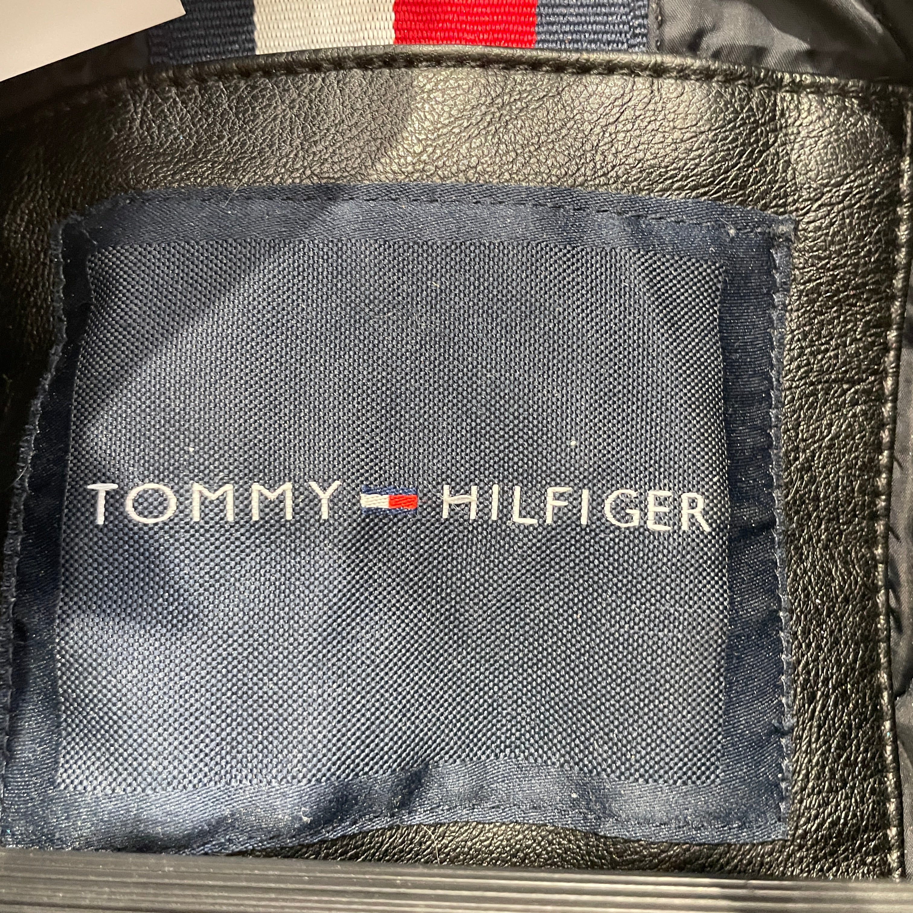 TOMMY HILFIGER/Leather Jkt/L/Leather/BLK/ view 3