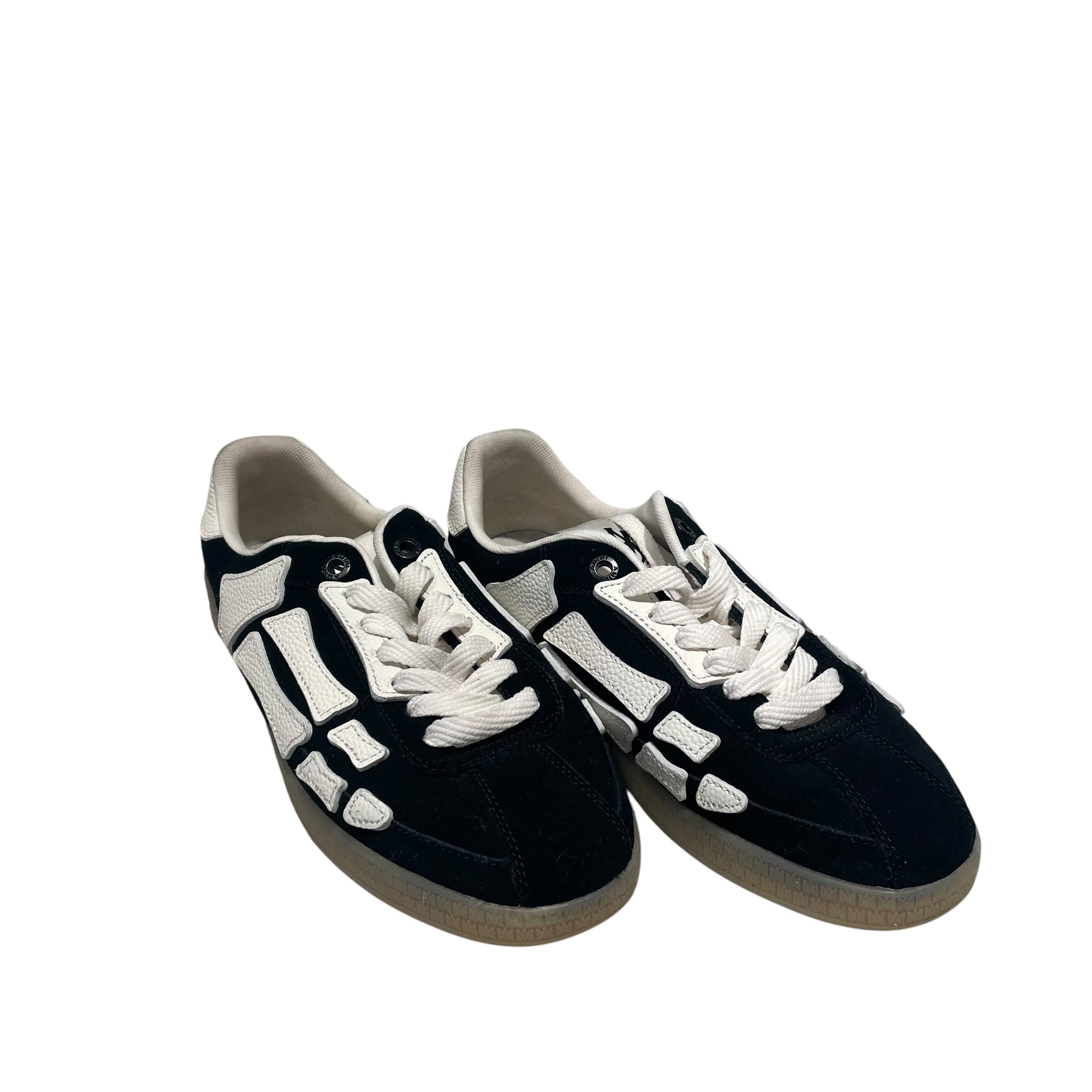 AMIRI/Low-Sneakers/US 9/Cotton/BLK/Pacific Bones Sneaker view 2