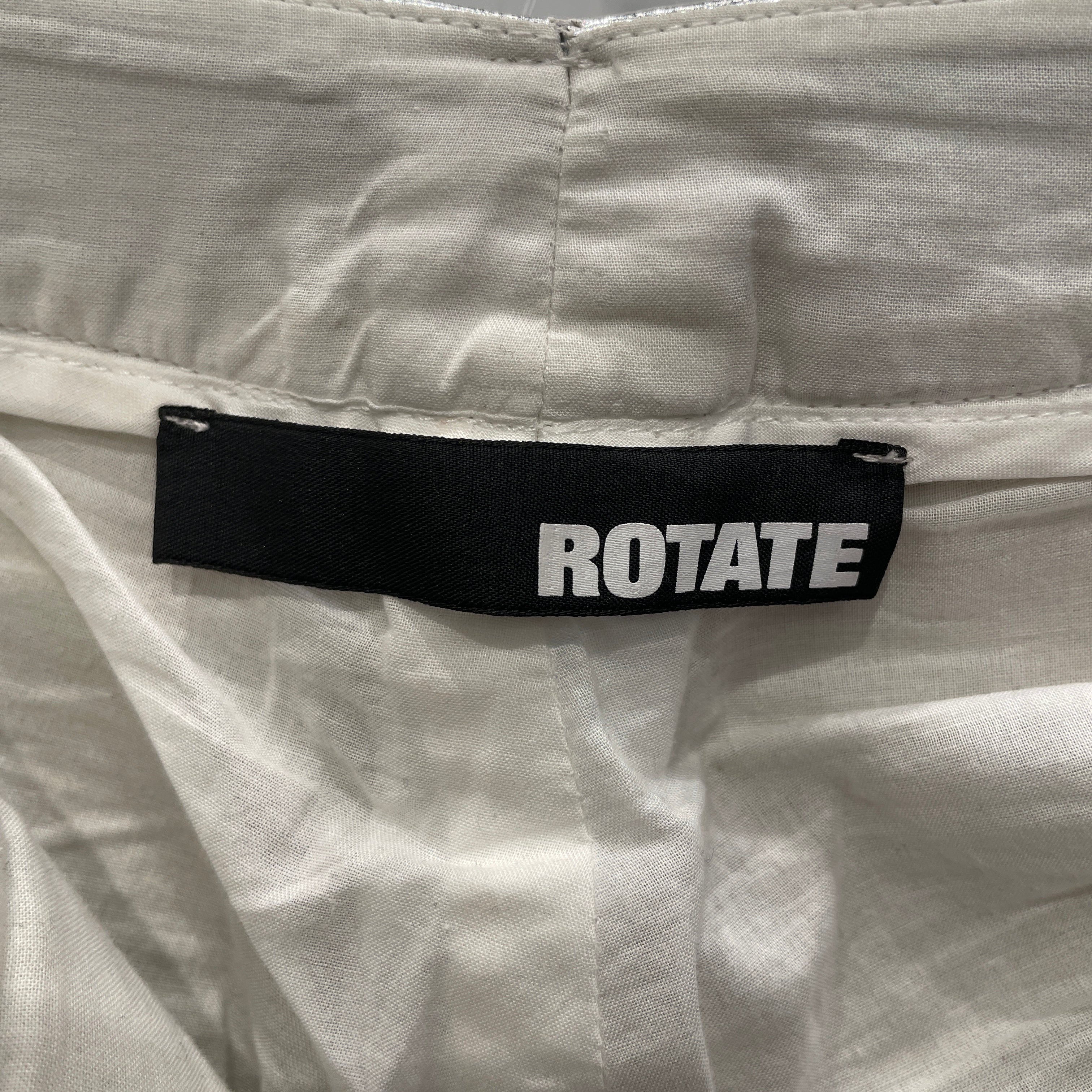 ROTATE/Bottoms/12/Polyester/GRY/CROC view 3