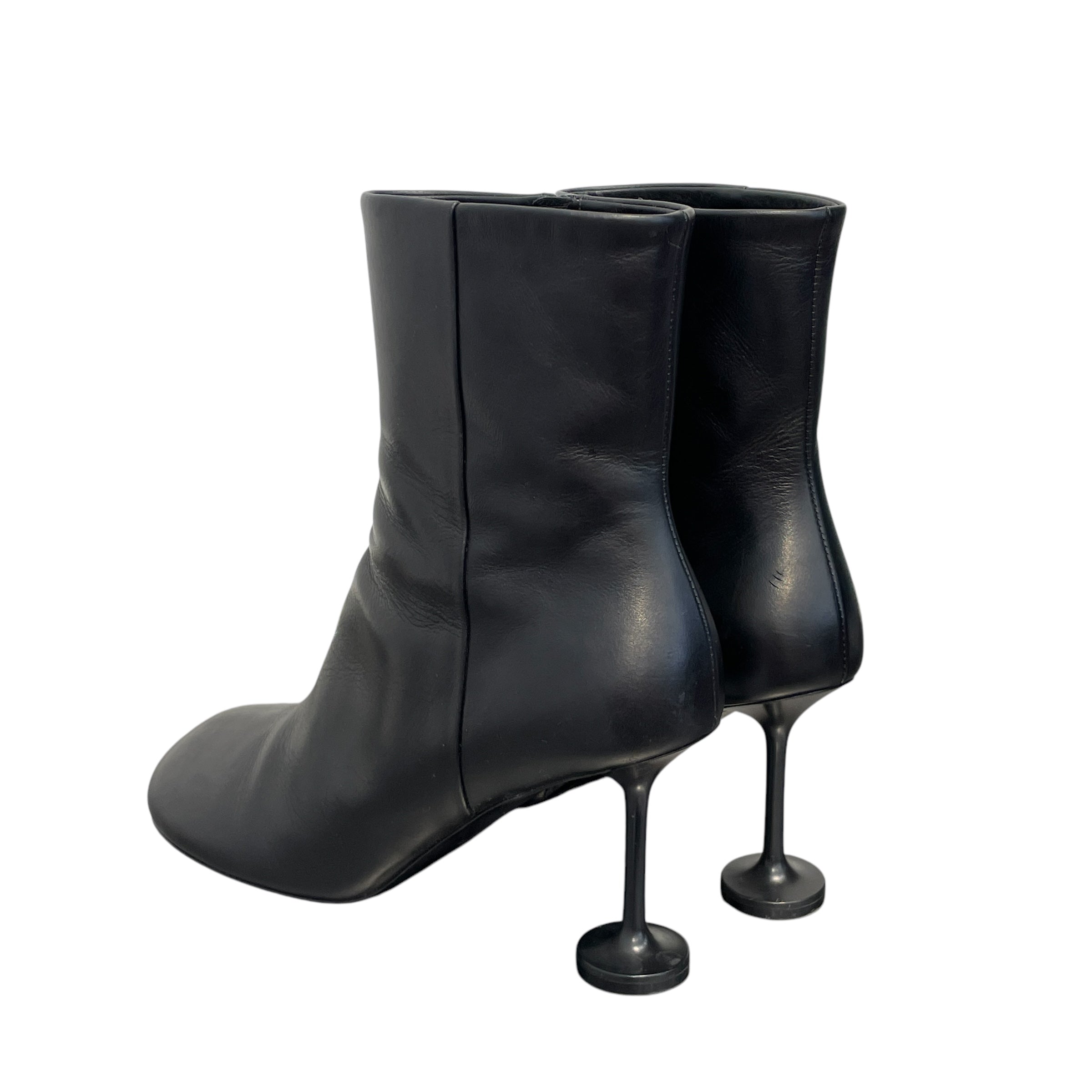 BALENCIAGA/Ankle Boots/EU 36/Leather/BLK/70193736 view 2