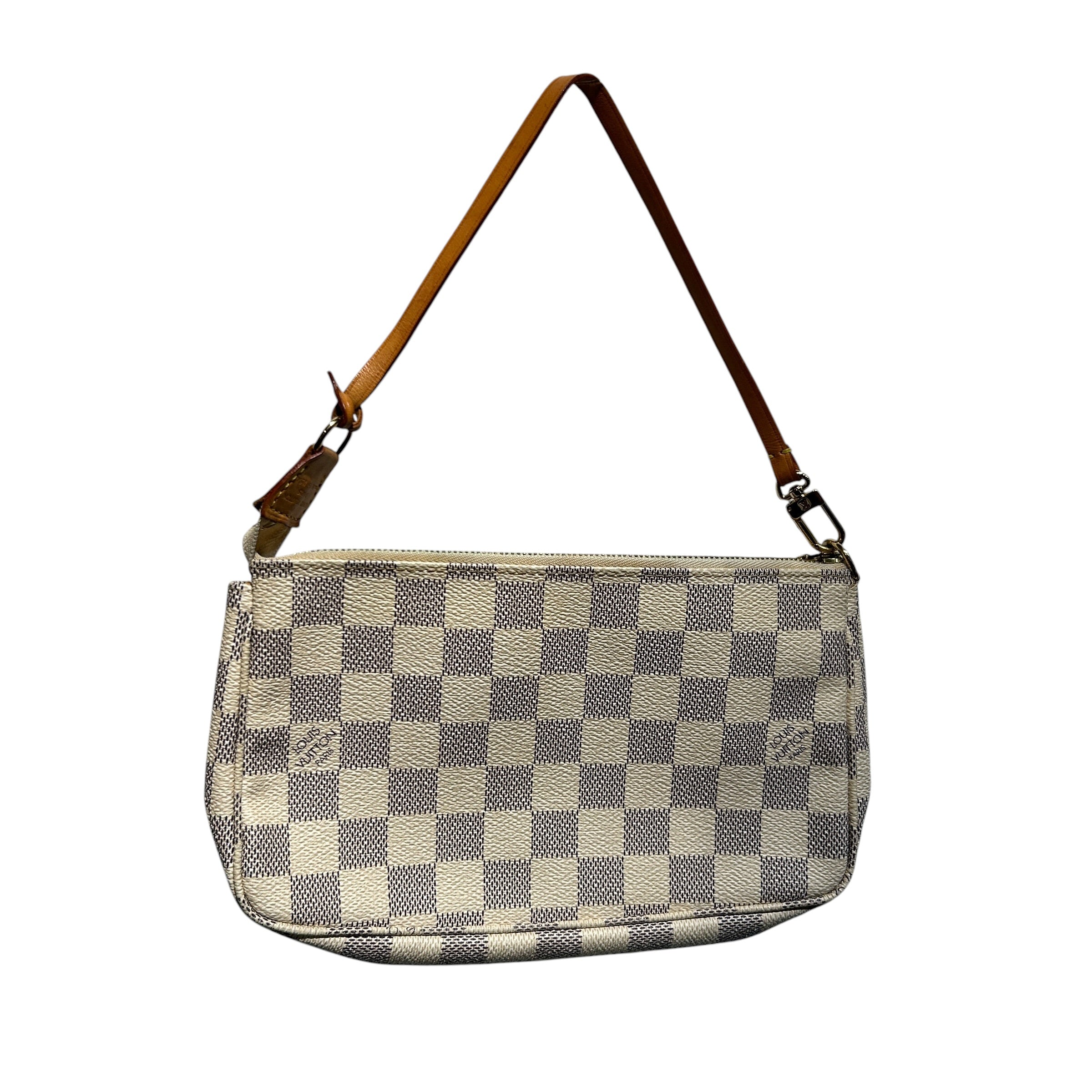 LOUIS VUITTON/Bag/Monogram/Leather/IVR/damier pochette view 1
