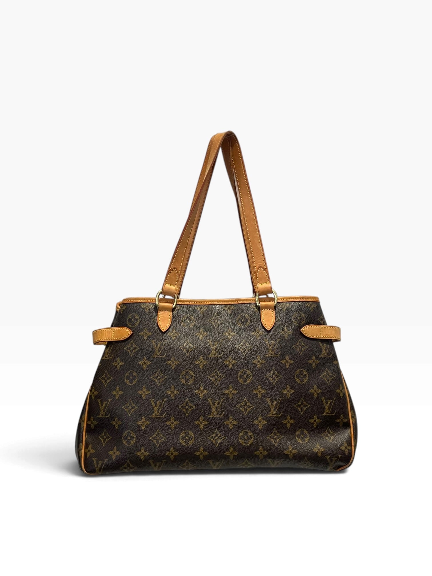 LOUIS VUITTON/Tote Bag/Leather/BRW/Batignolles Horizontal view 2