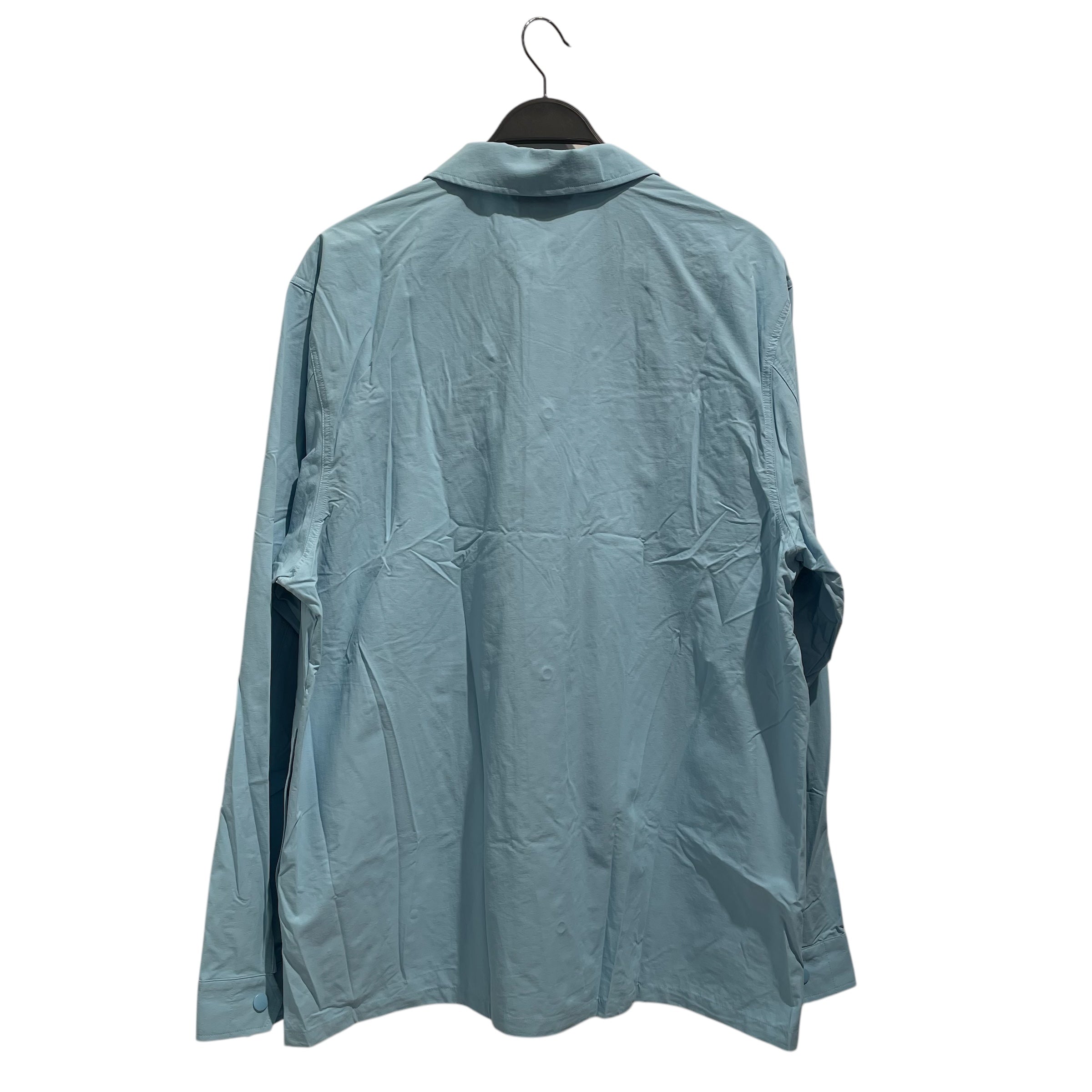adidas/LS Shirt/XL/Nylon/BLU/ view 2
