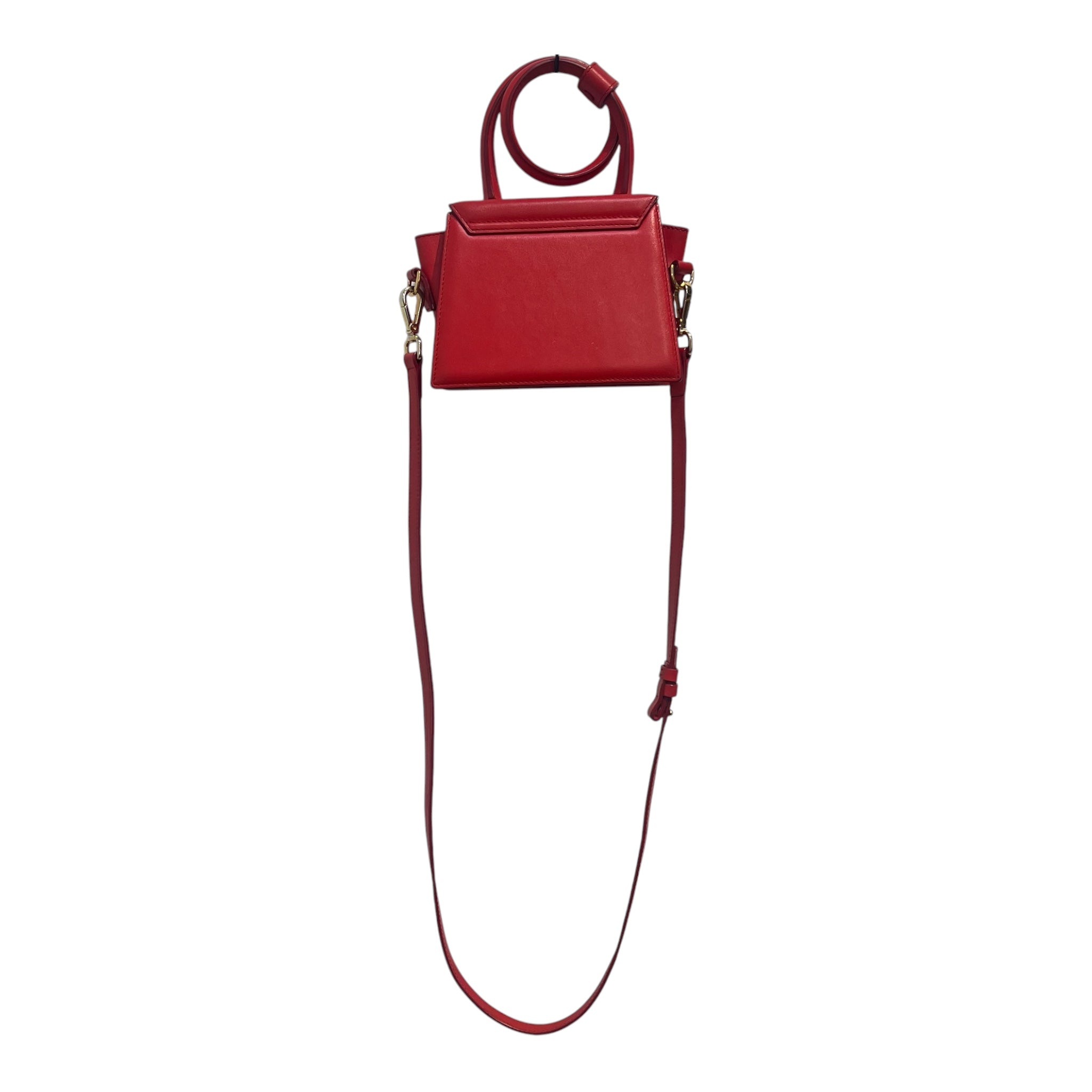 JACQUEMUS/Cross Body Bag/Leather/RED/handle bag view 5