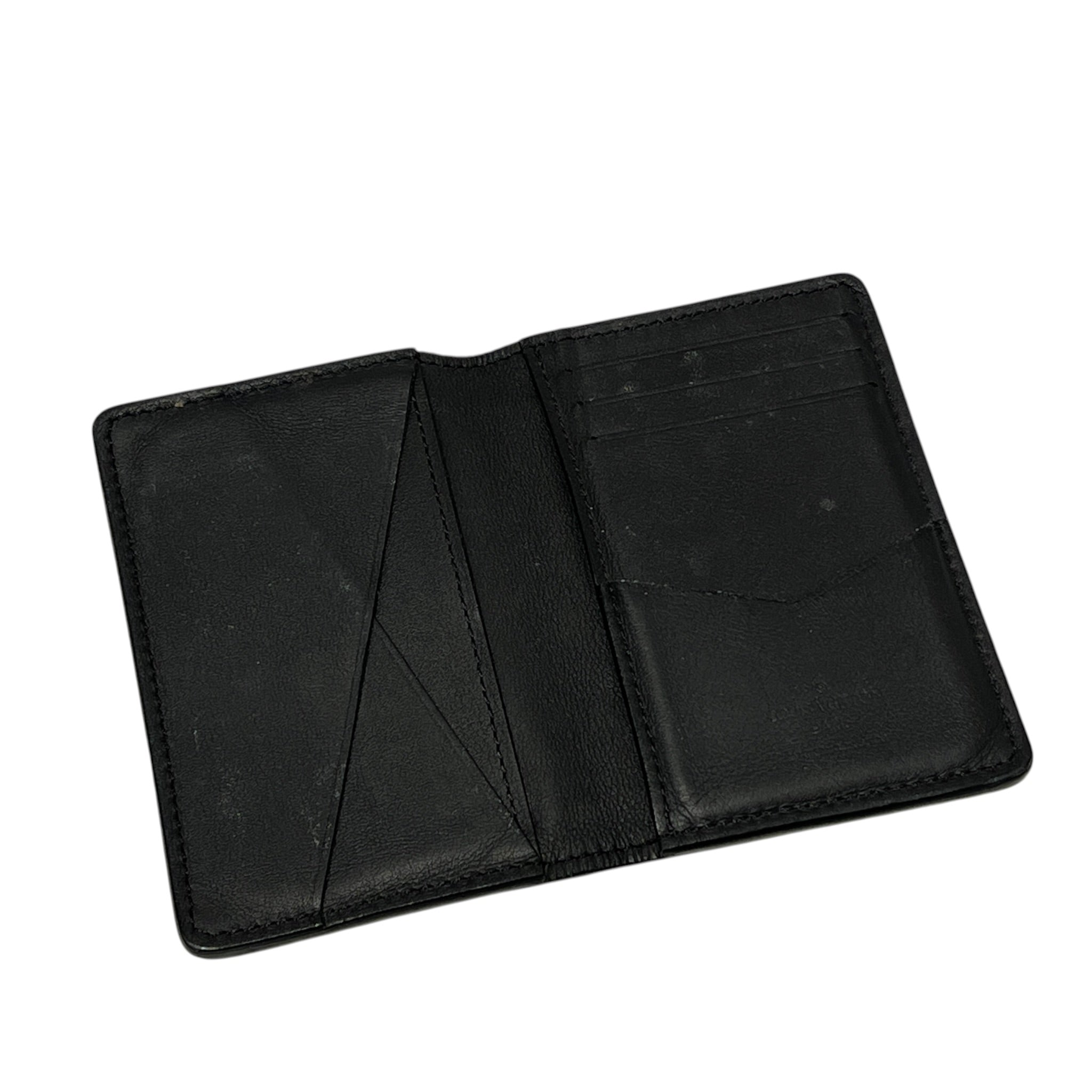 LOUIS VUITTON/Bifold Wallet/Leather/BLK/M's/DAMIER GRAPHITE POCKET ORGANIZ view 5