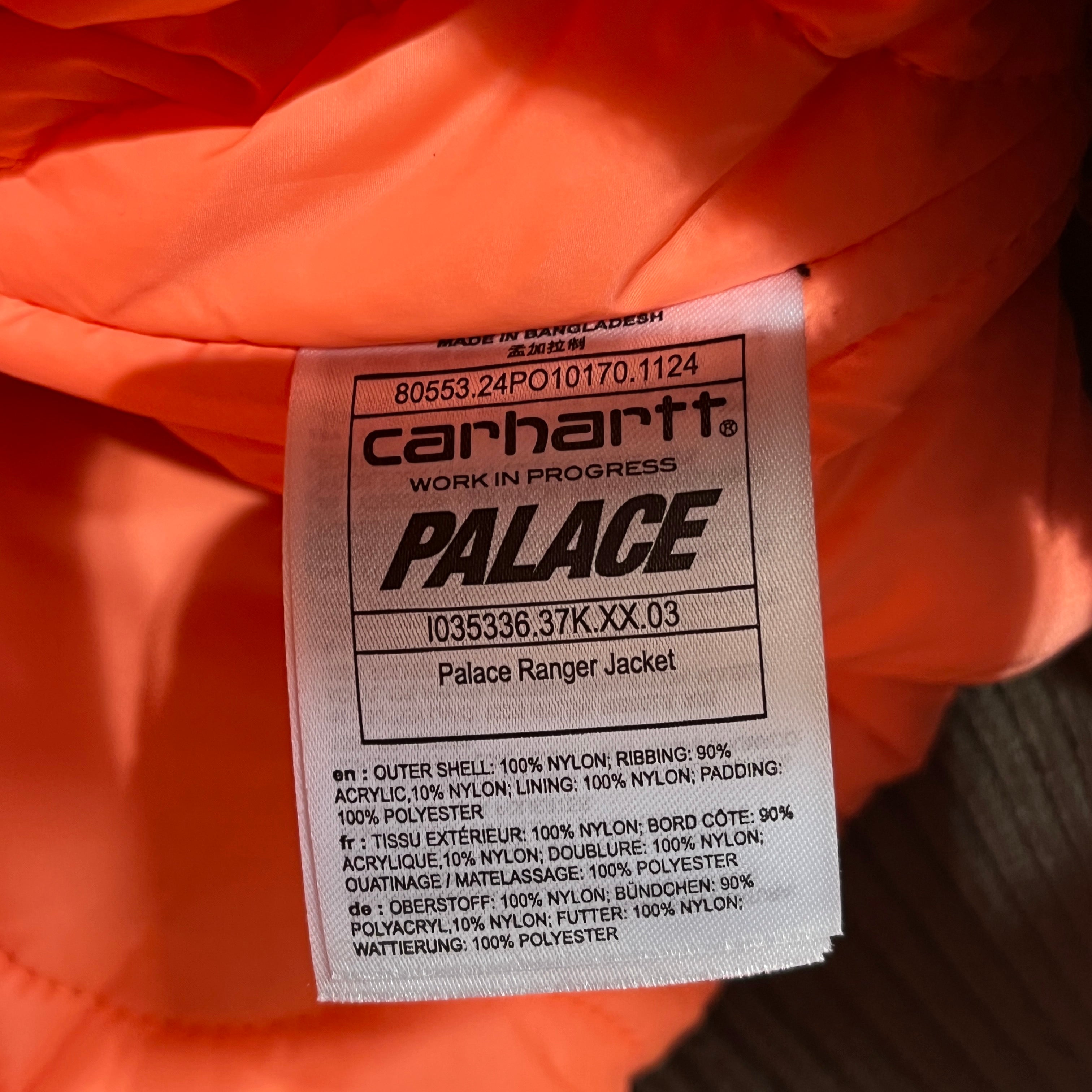 CARHARTT WIP(WORK IN PROGRESS)/PALACE/Military Jkt/L/Cotton/KHK/ranger jacket view 5