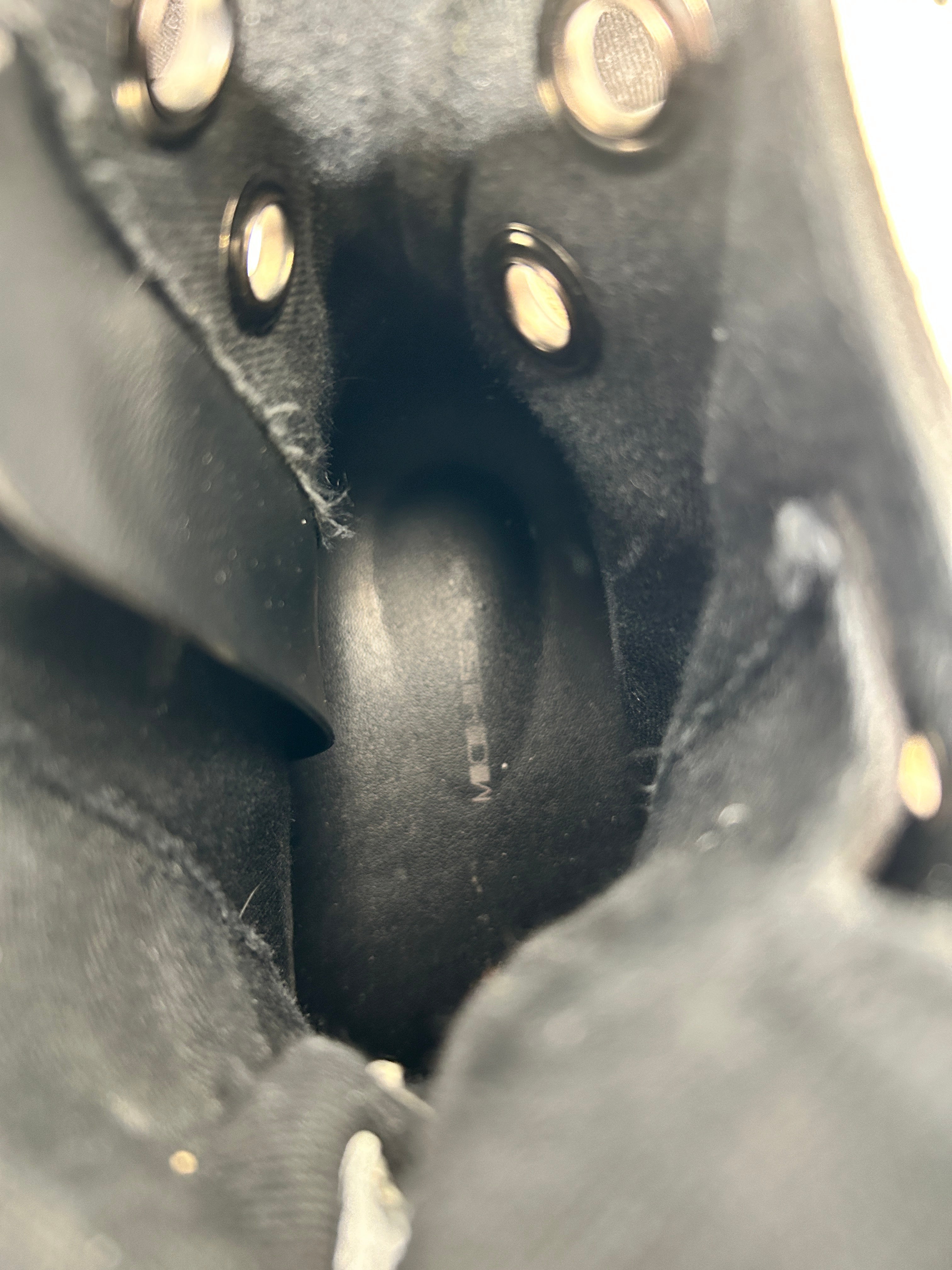 Rick Owens/Hi-Sneakers/EU 43/Denim/BLK/ramones drkshdw all black view 3