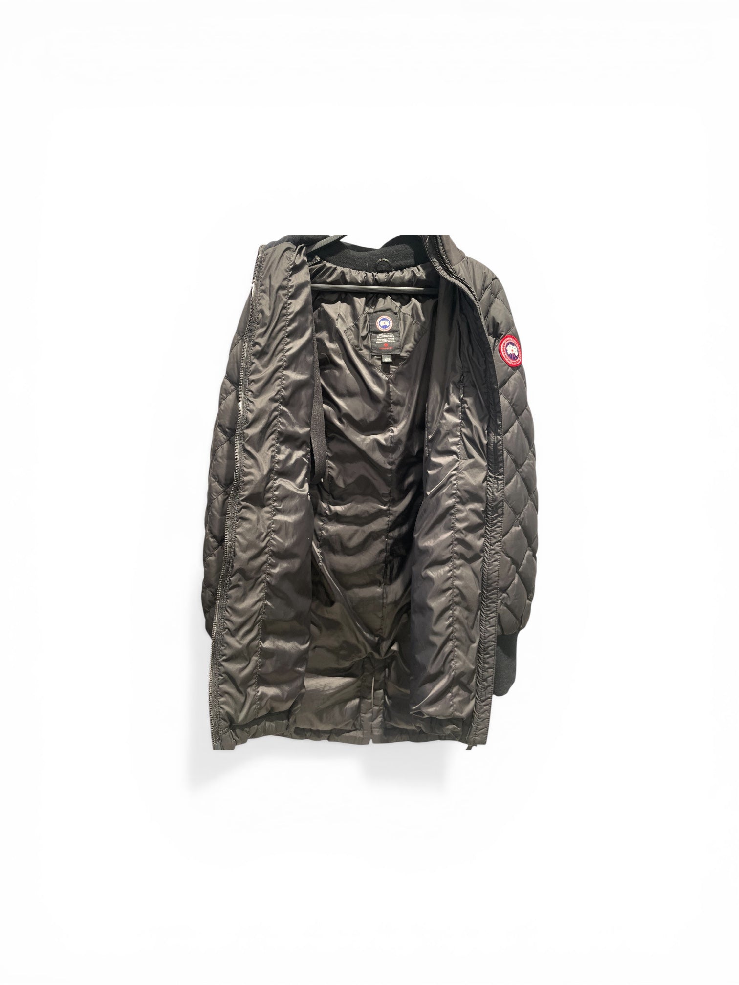 CANADA GOOSE/Puffer Coat/XS/BLK/HOODED CANADA GOOSE COAT view 3