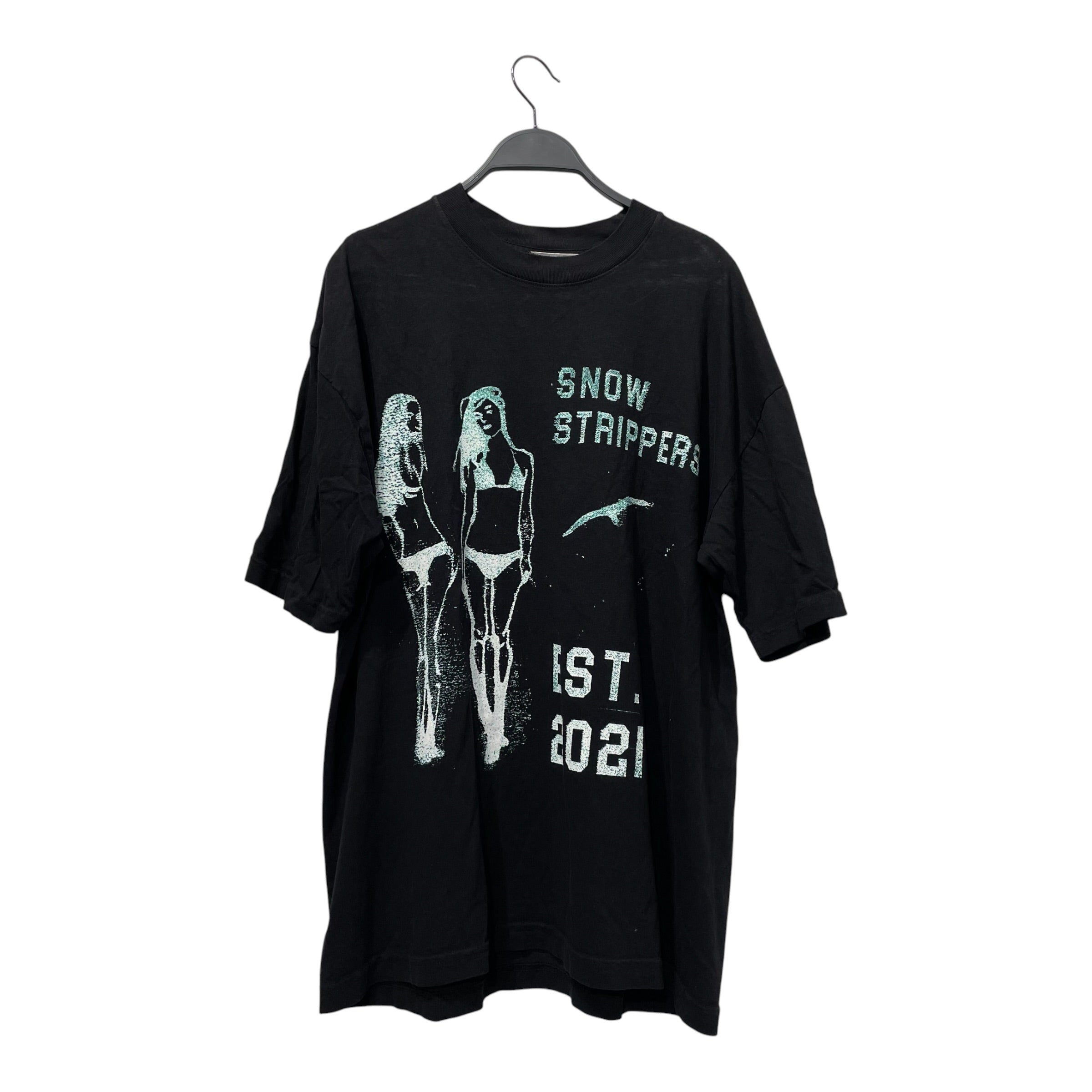 T-Shirt/L/Cotton/BLK/ view 1