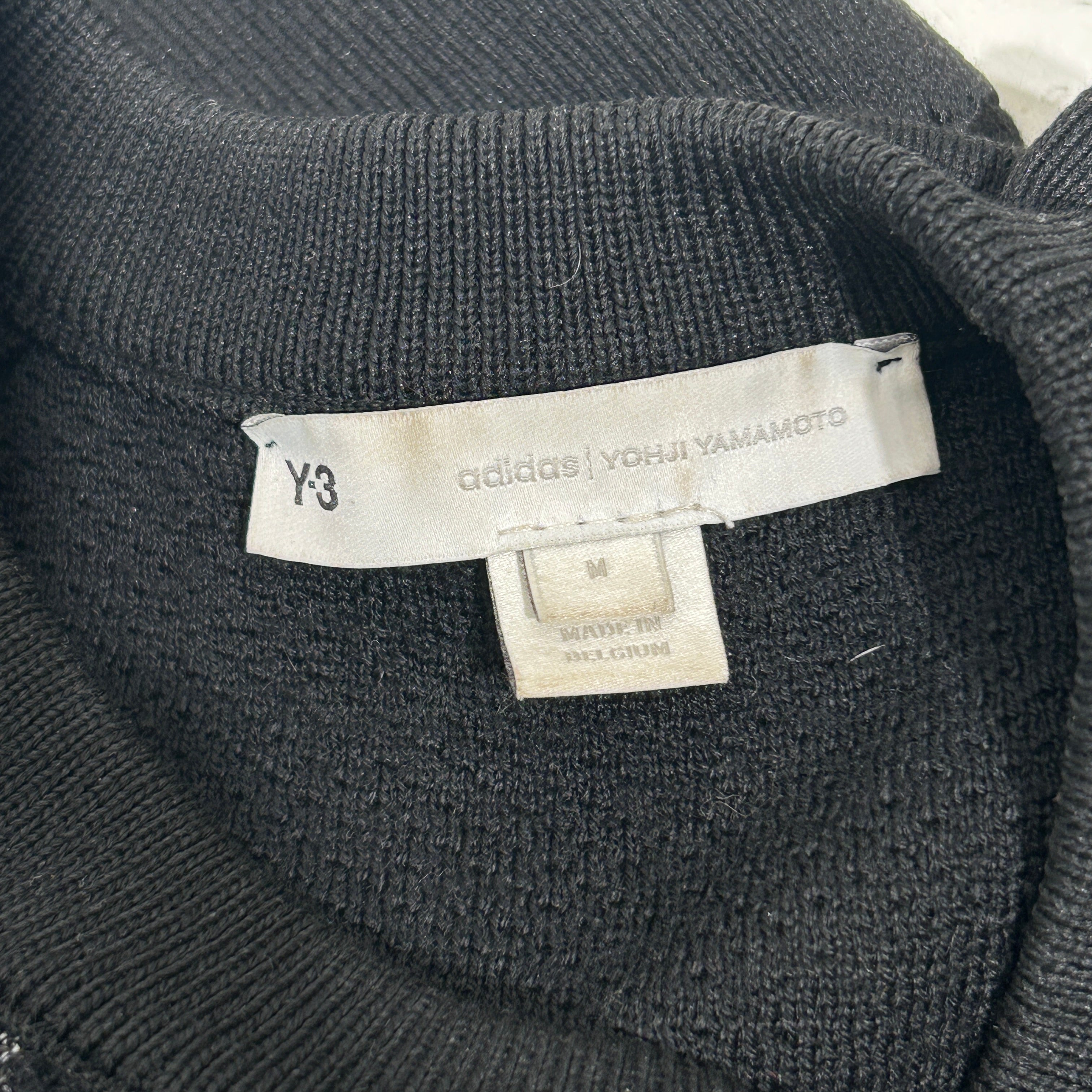 YOHJI YAMAMOTO/Heavy Sweater/M/Wool/BLK/ view 3