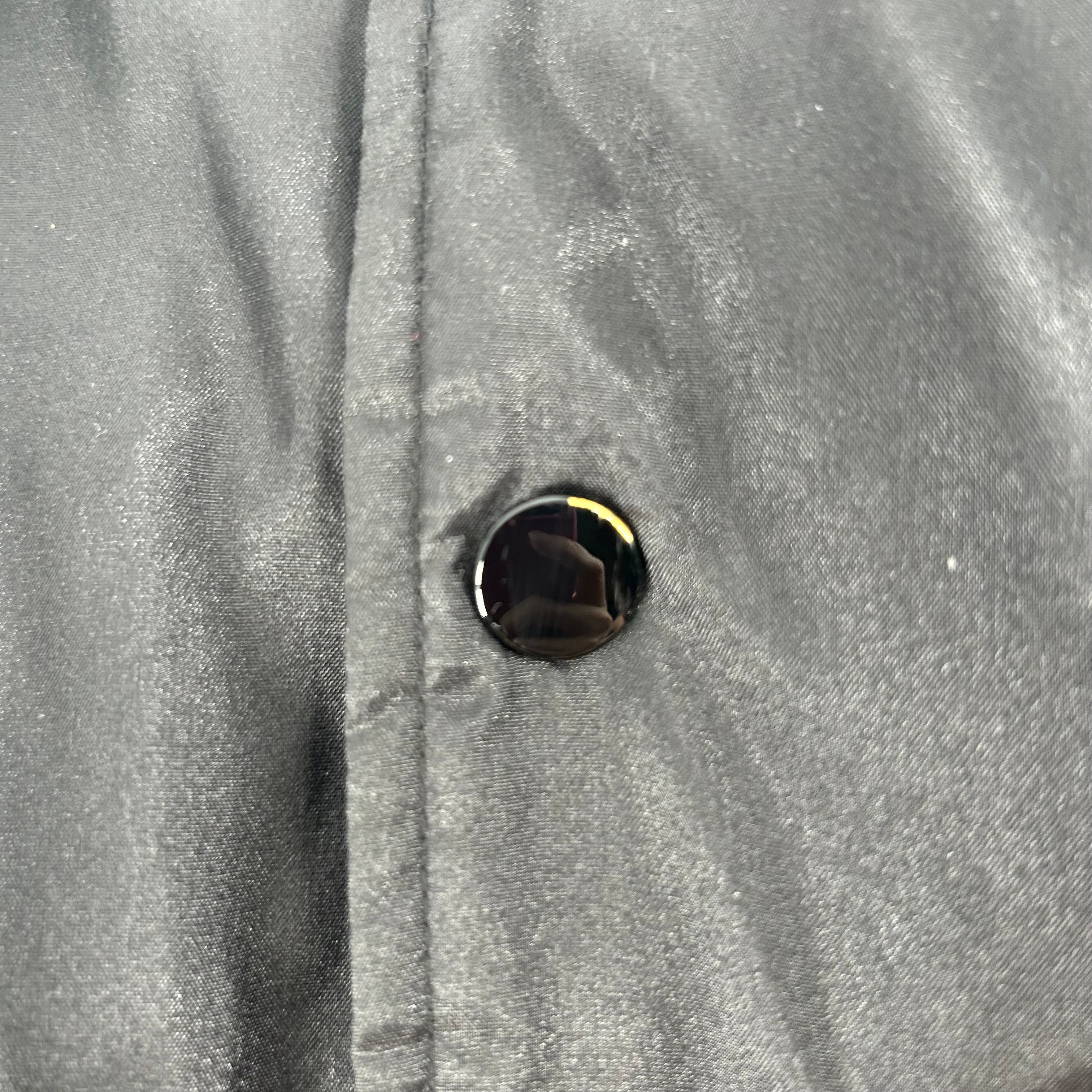 COMME des GARCONS HOMME/Puffer Coat/XL/Nylon/BLK/Single Breasted/BACK LOGO view 6