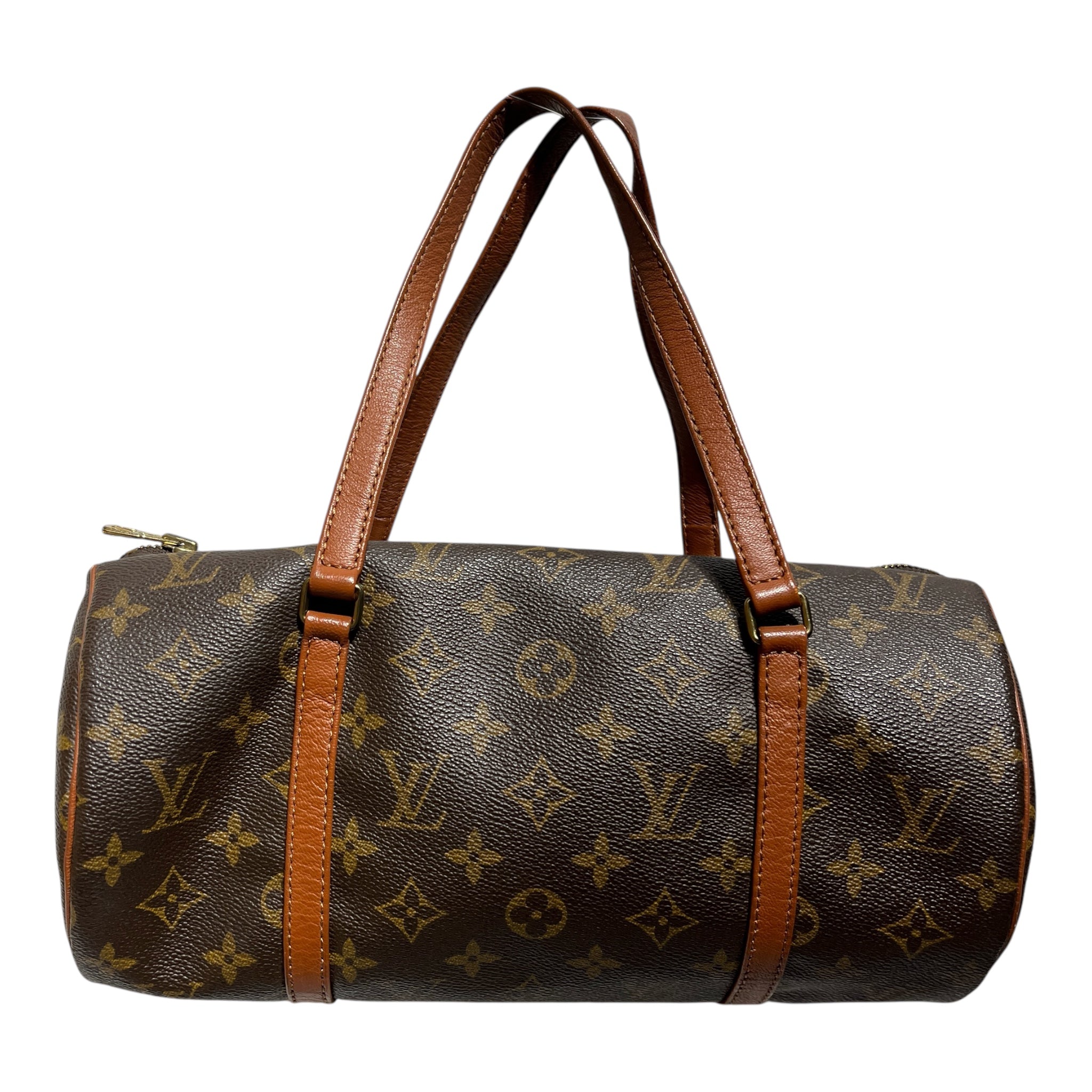 LOUIS VUITTON/Hand Bag/Floral Pattern/Leather/BRW/PAPILLON 26 view 2