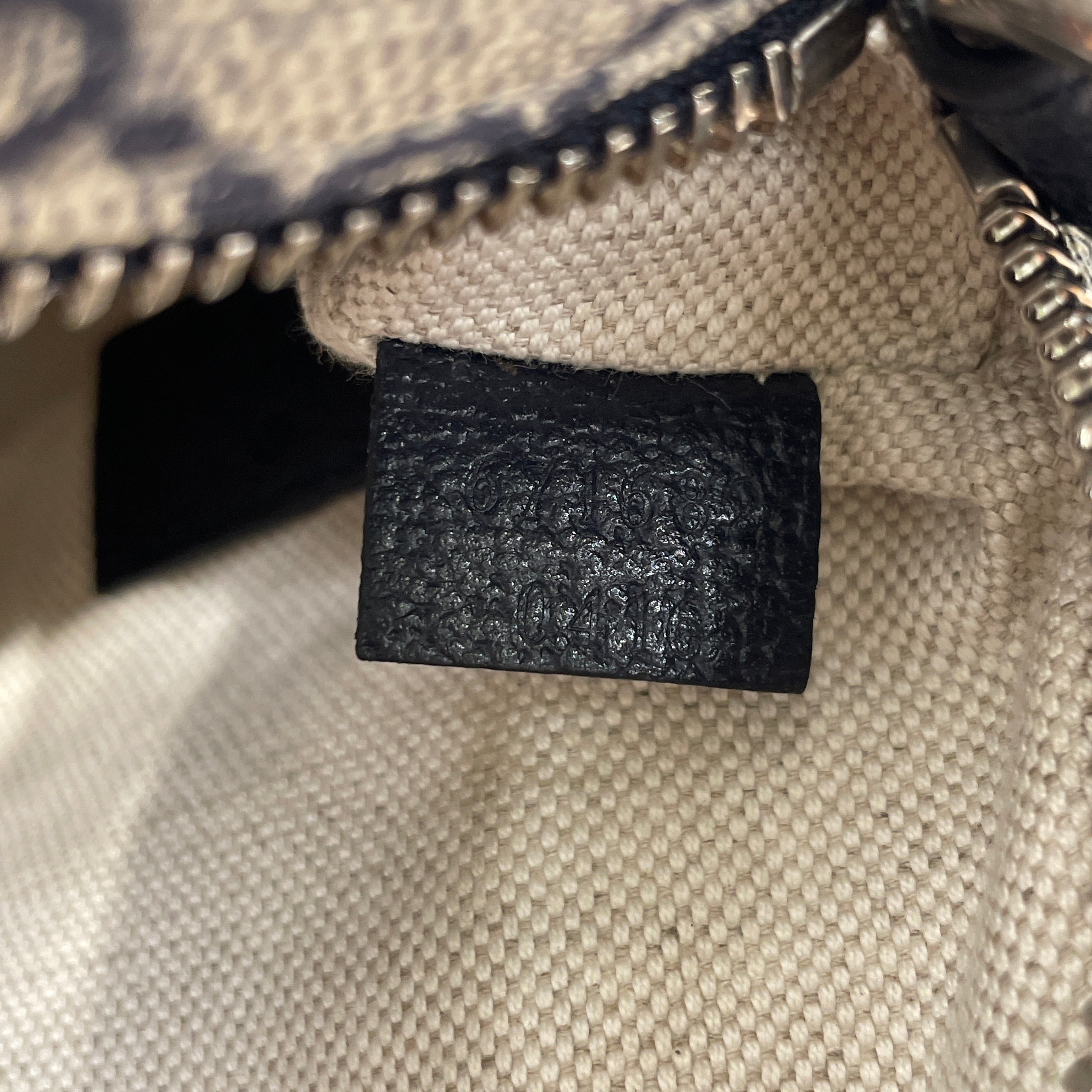GUCCI/Bag/Monogram/NVY/GUCCI SUPREME Ophidia Mini view 5