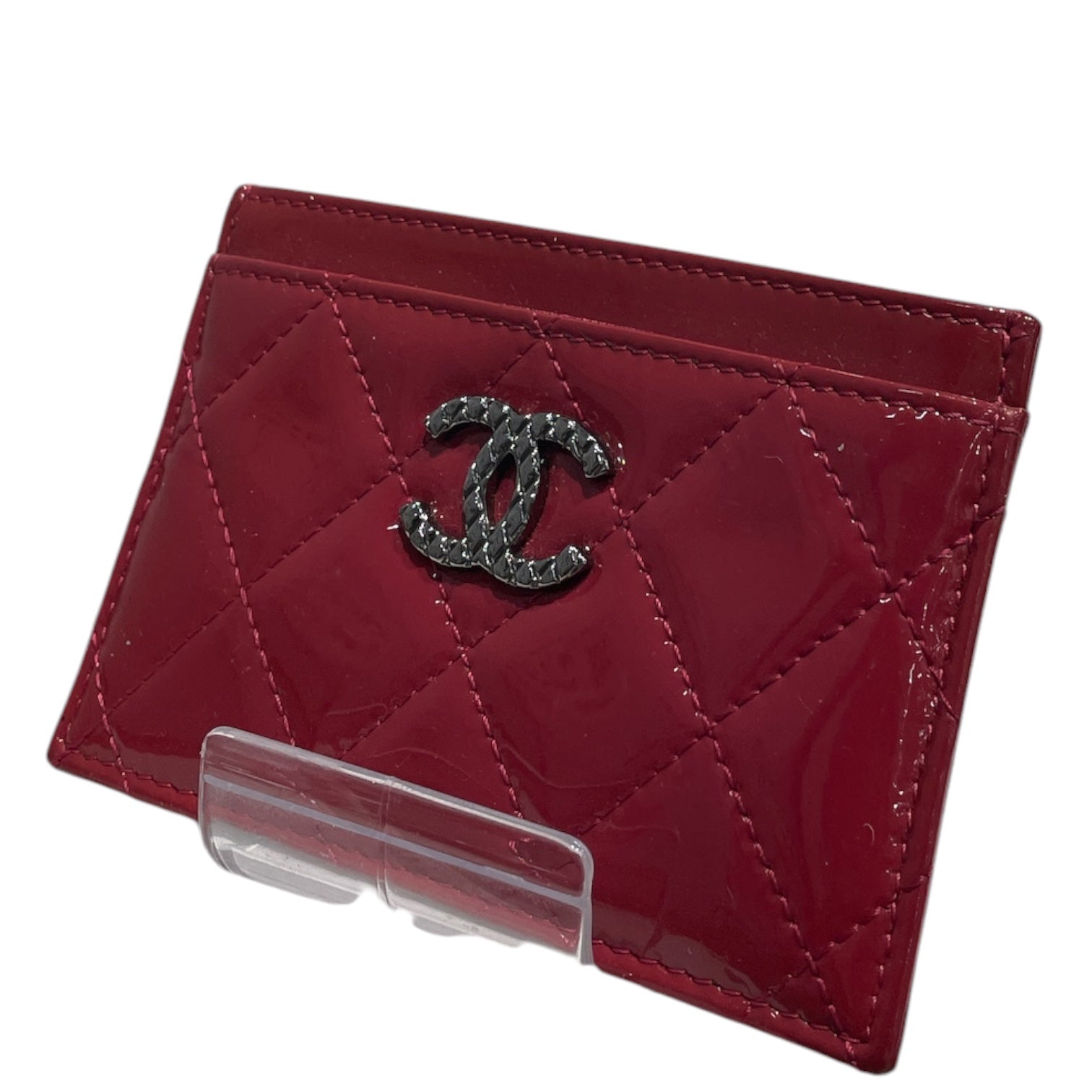 CHANEL/Coin Wallet/Leather/RED/L's/ view 1