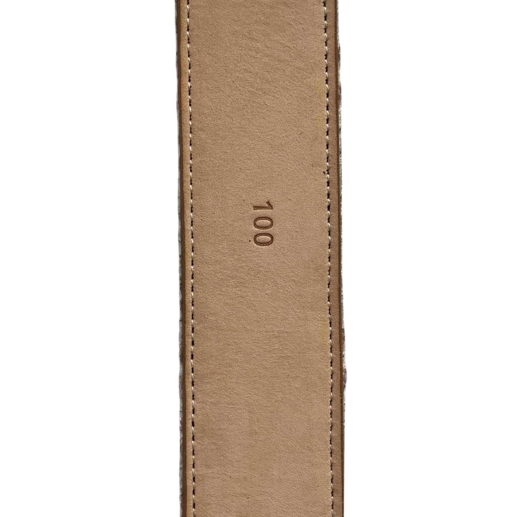 BALMAIN/Belt/Monogram/Leather/PNK/PINK MONOGRAM BELT view 4