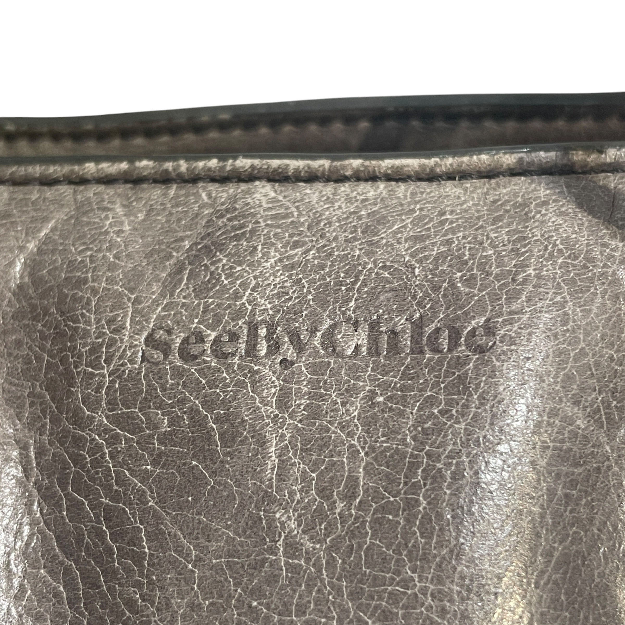SEE BY CHLOE/Hand Bag/Leather/GRY/Paige Gold Oval Hardware view 5