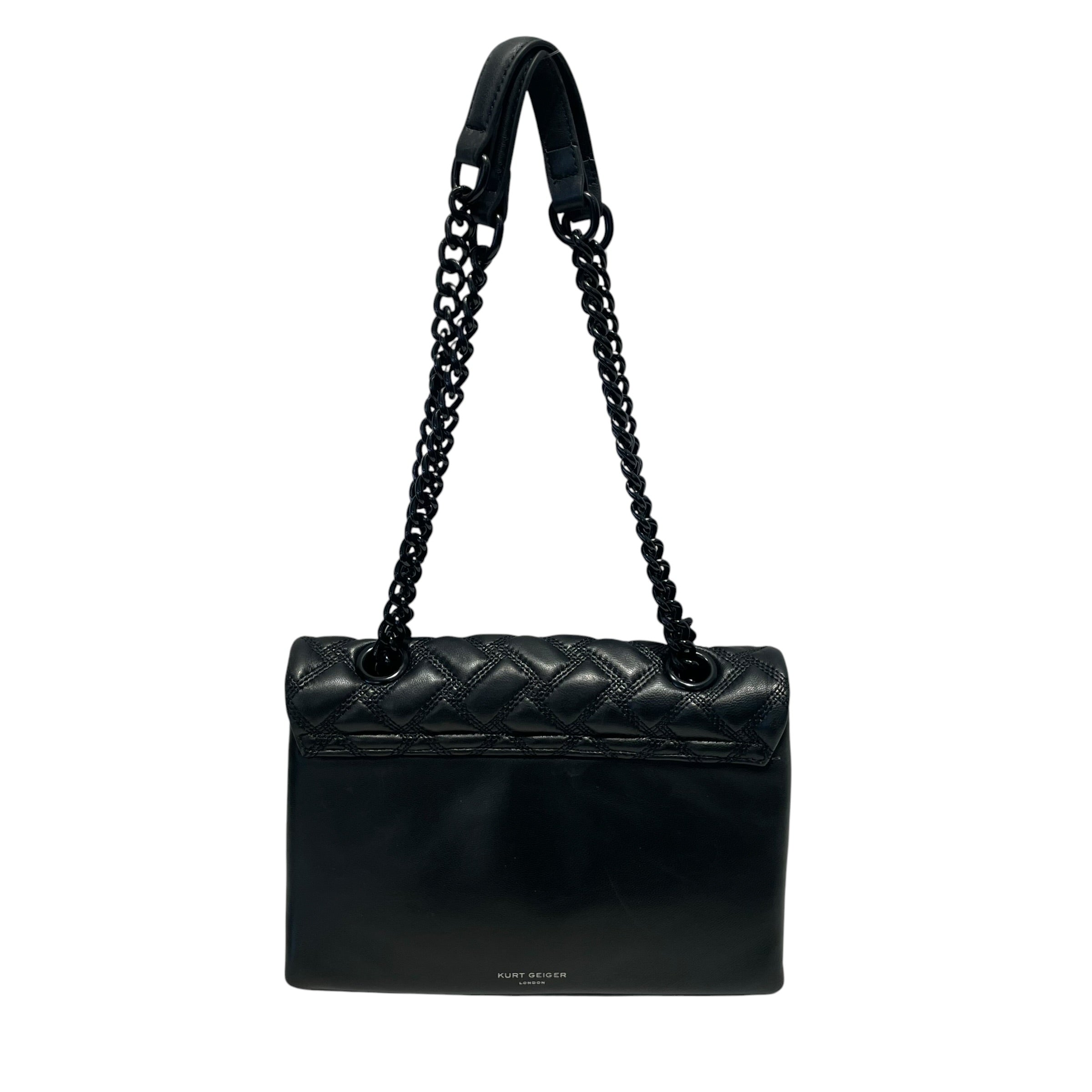 Kurt Geiger/Cross Body Bag/Leather/BLK/PUFFY KENSINGTON view 4