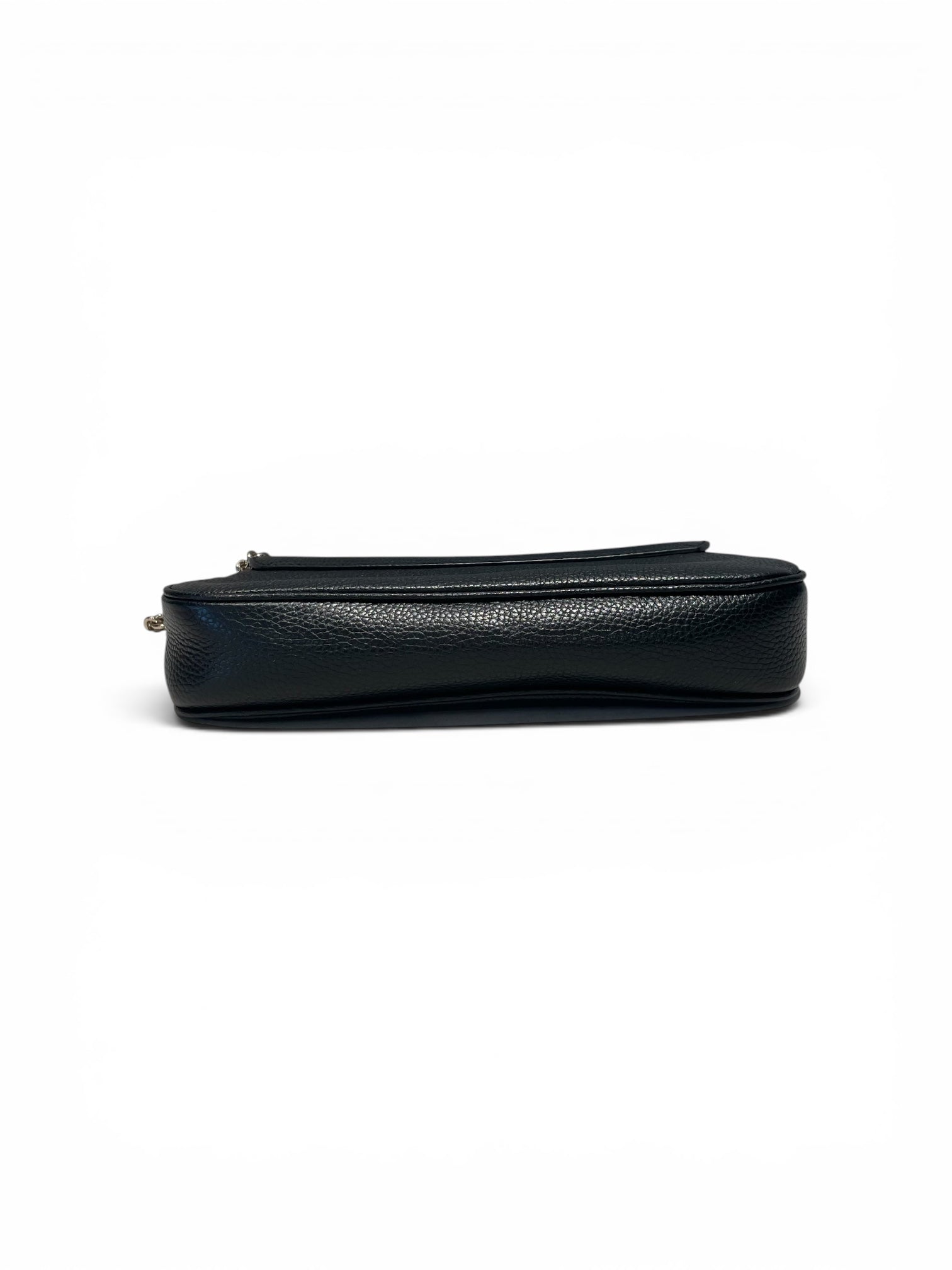 GUCCI/Cross Body Bag/Leather/BLK/Soho Chain Flap view 3