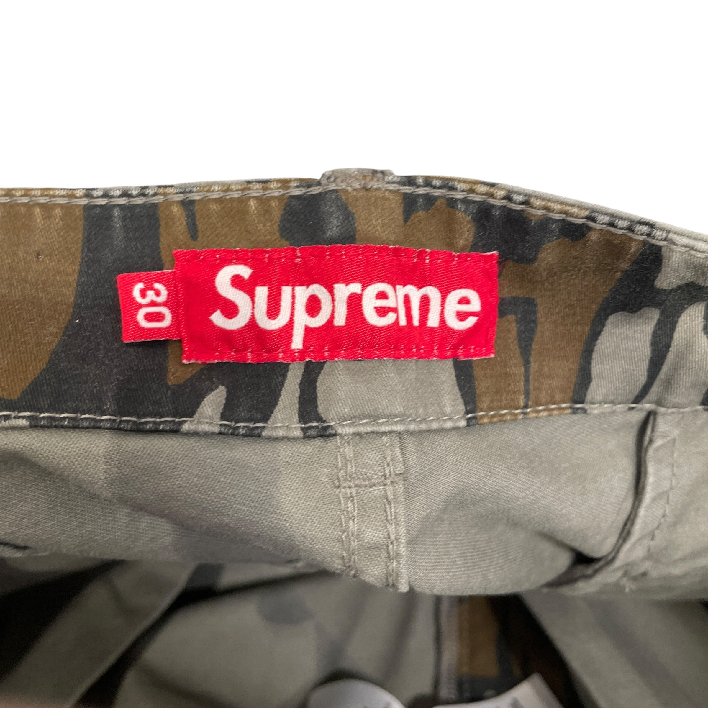 Supreme/Pants/30/Cotton/GRN/Camouflage/TREBARK PRINTED view 3