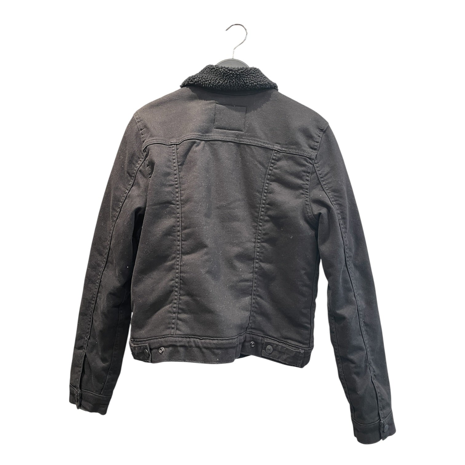 Levi's/Jacket/M/BLK/Sherpa Lined snap button black view 2