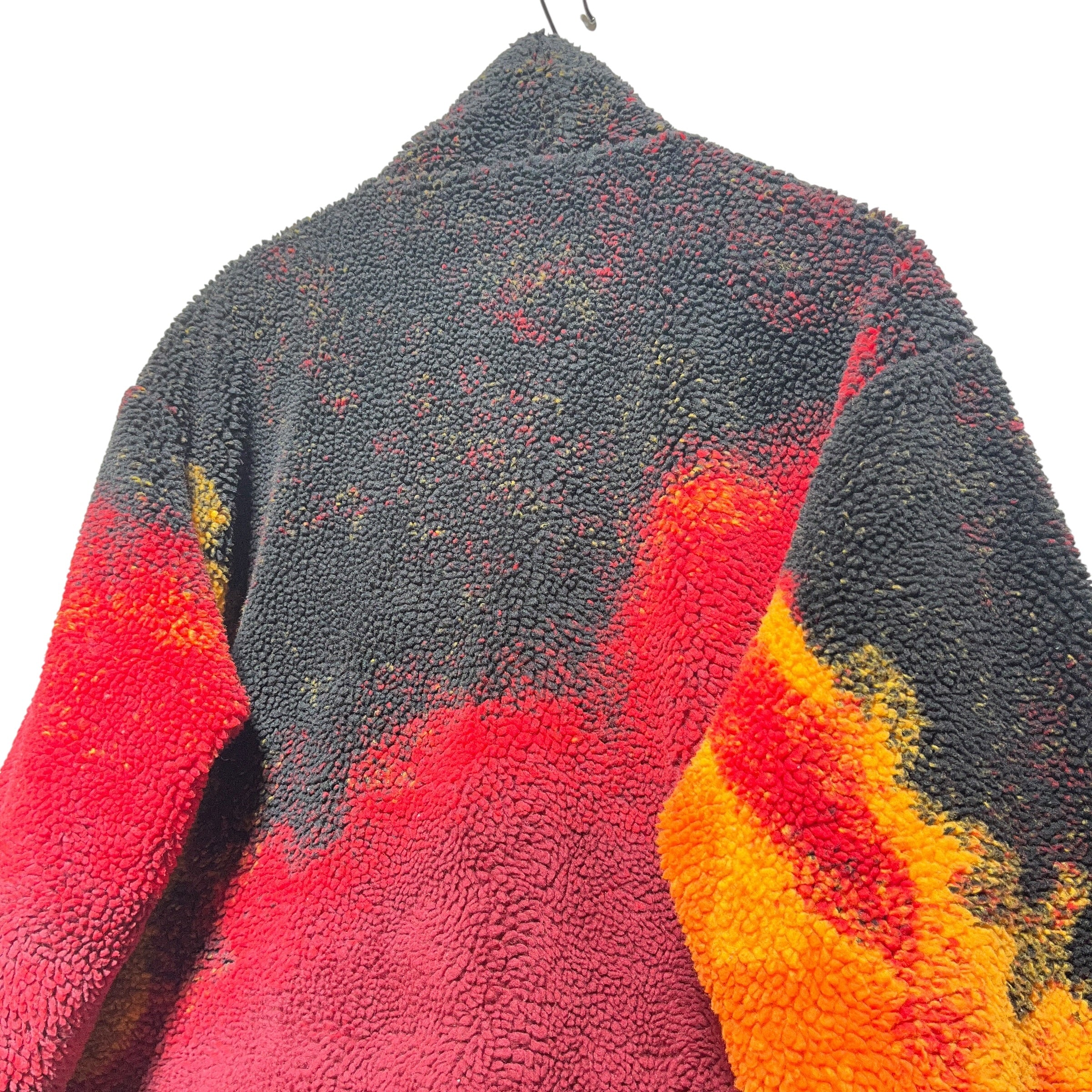 STUSSY/Track Jkt/XL/Polyester/RED/LAVA REVERSIBLE view 5