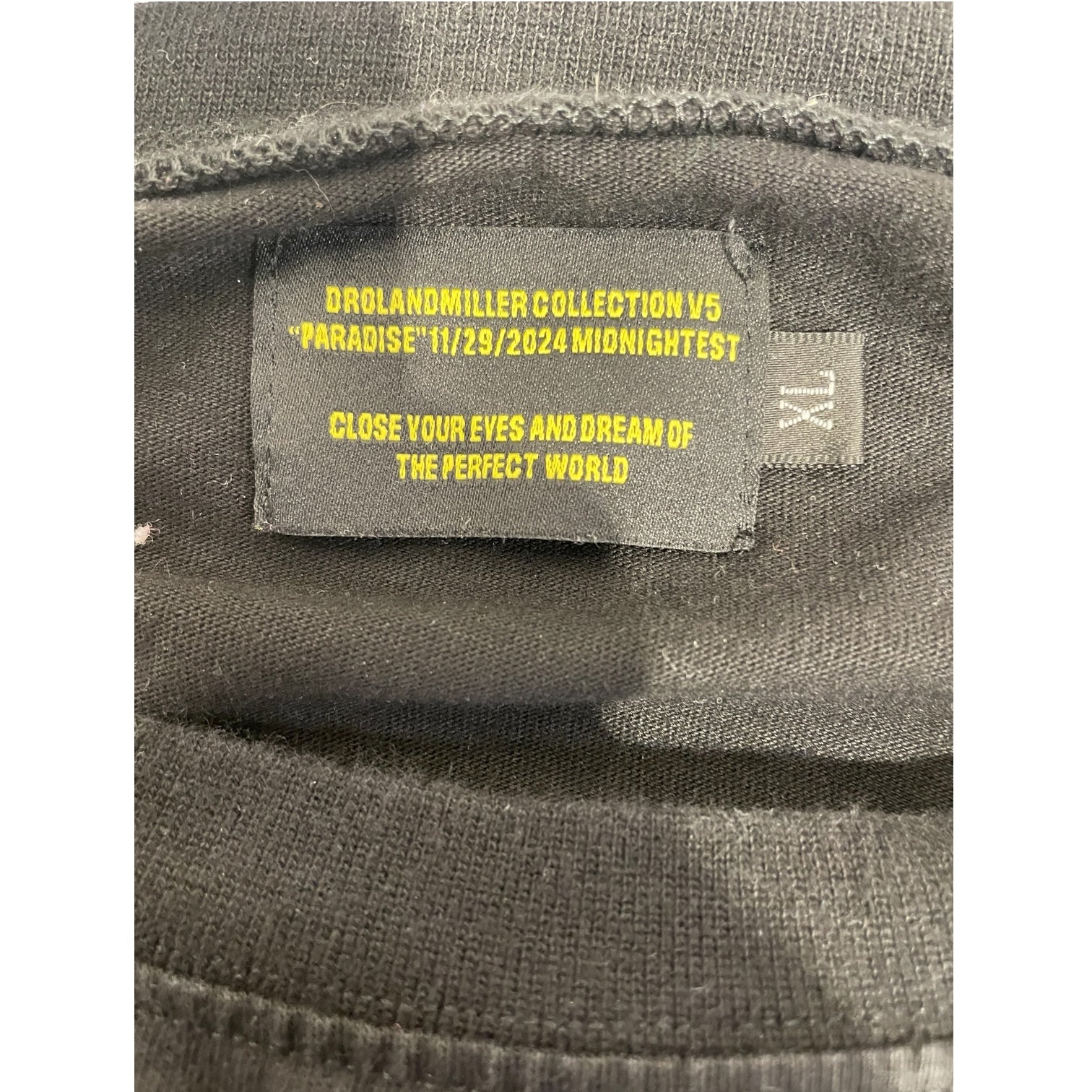 Droland Miller/LS T-Shirt/XL/BLK/Wasted view 3
