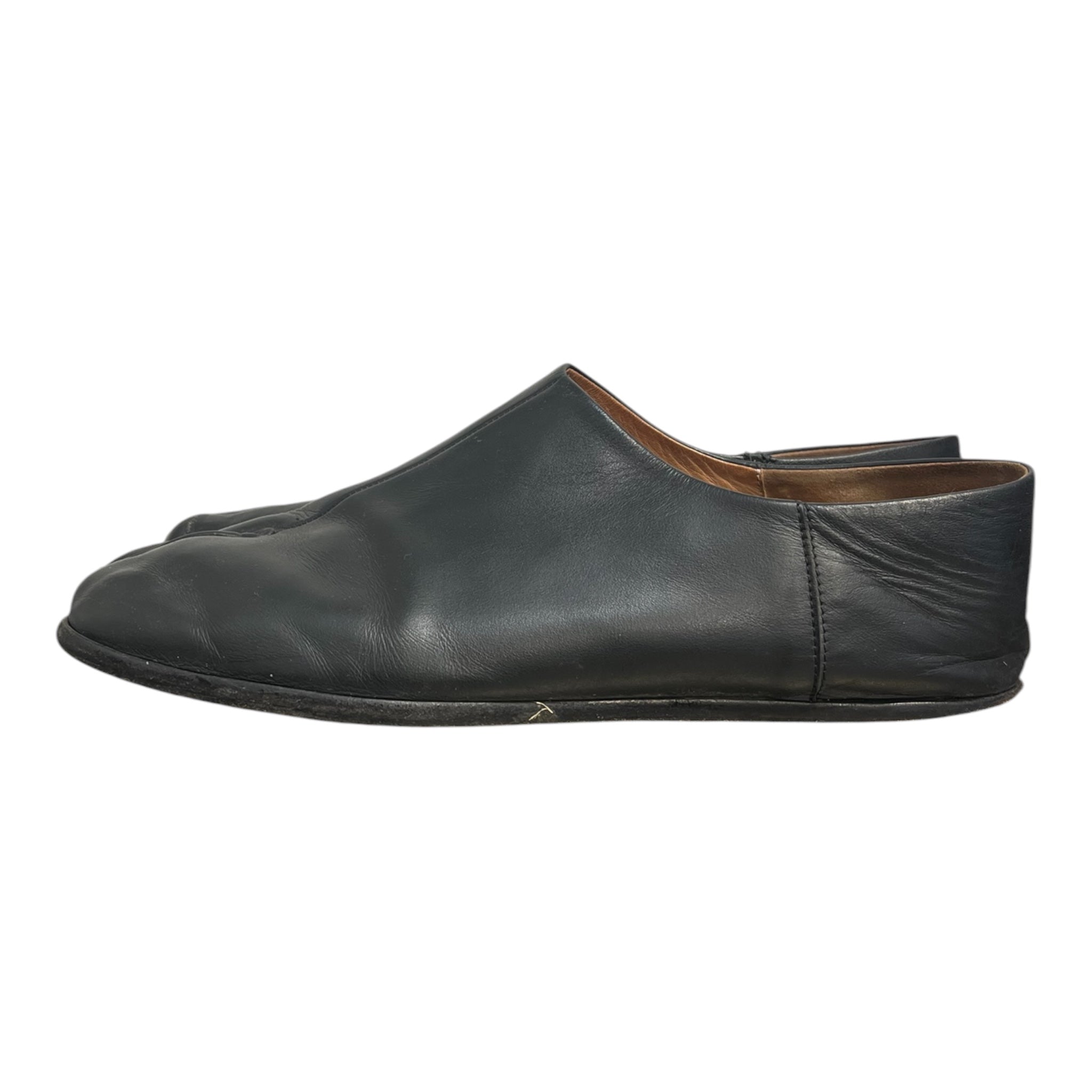 Maison Margiela/Dress Shoes/EU 44/Leather/BLK/BLACK TABI BABOUCHE view 3