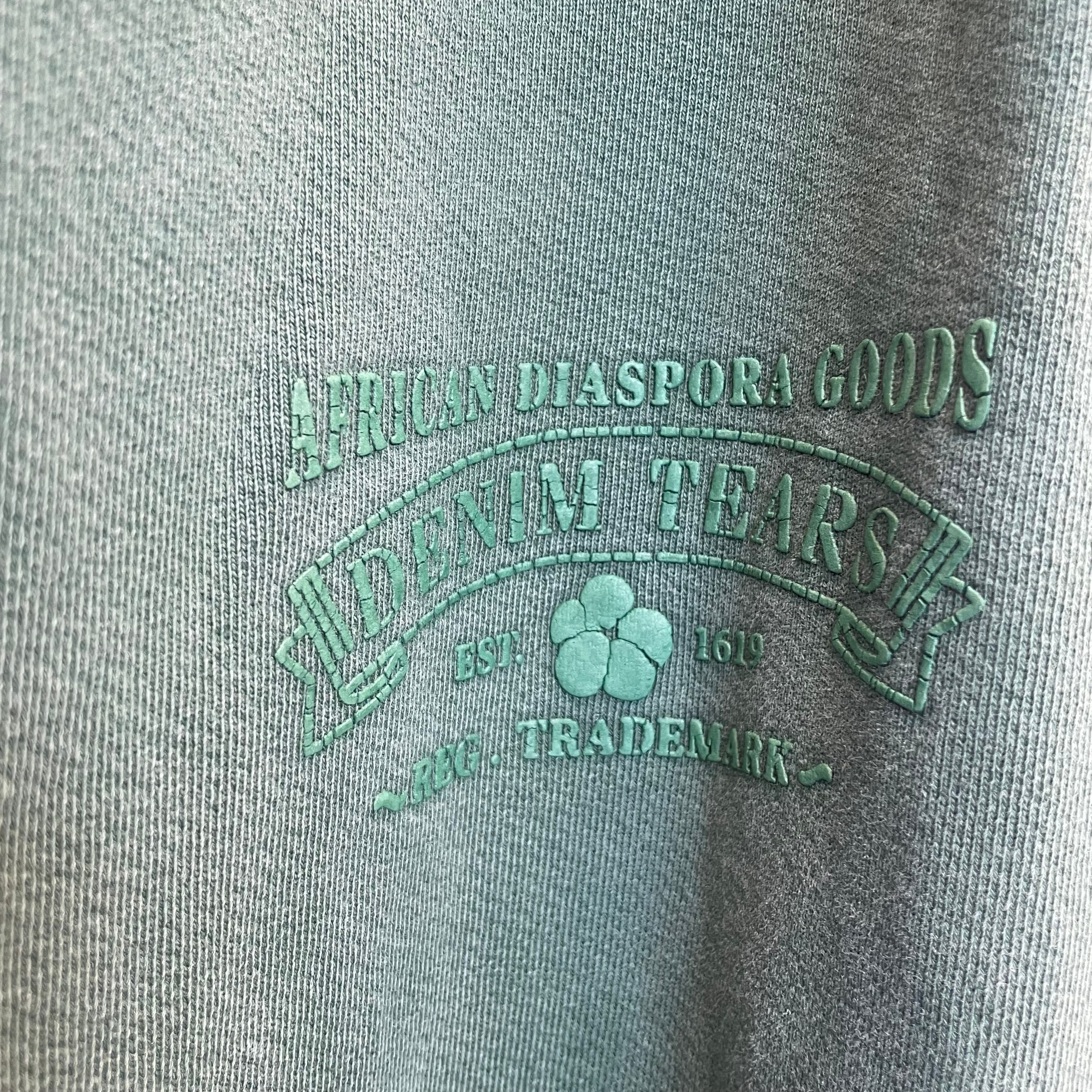 DENIM TEARS/Pants/M/Cotton/GRN/GREEN SWEATPANTS view 3