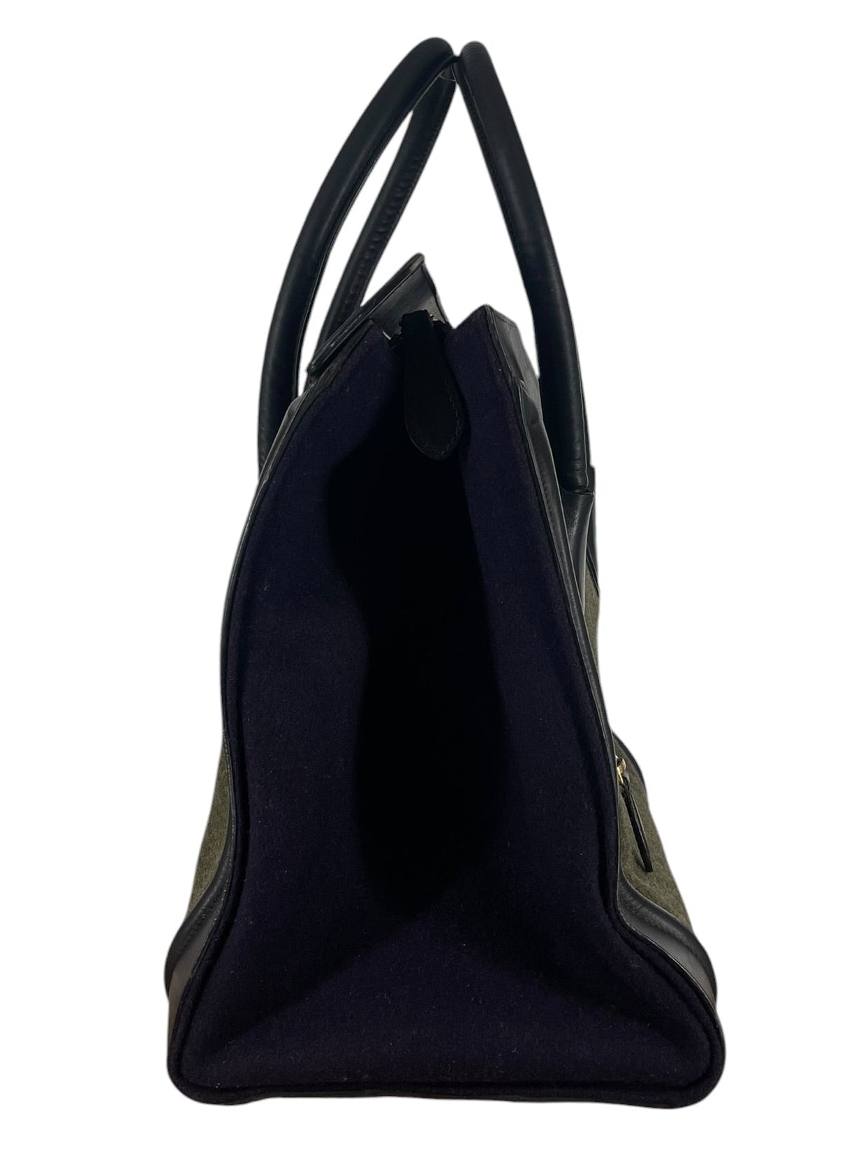CELINE/Hand Bag/KHK/TRICOLOR FELT SATCHEL P-GA-013 view 5