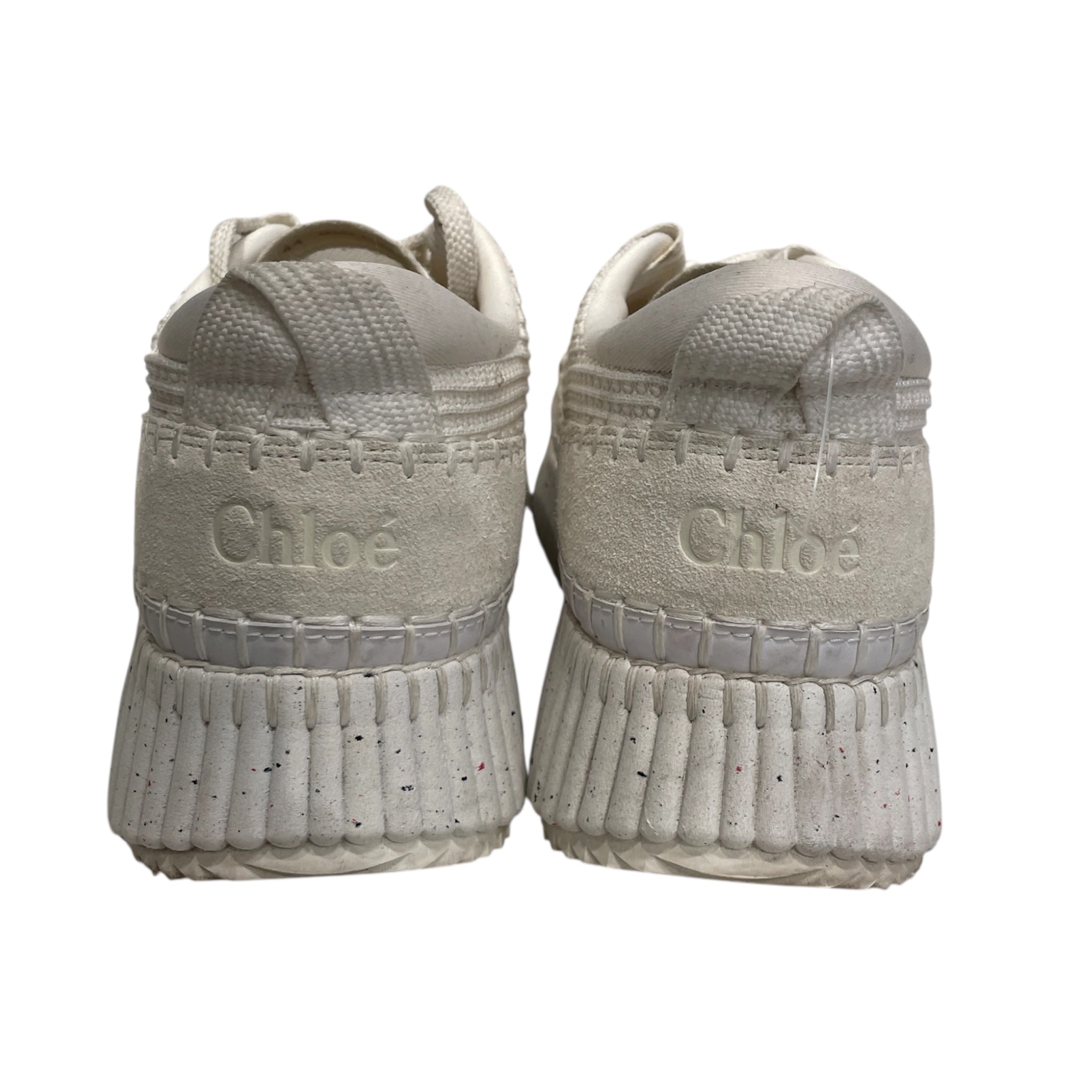 Chloe/Low-Sneakers/EU 44/Polyester/WHT/NAMA STITCHED SNEAKER view 3