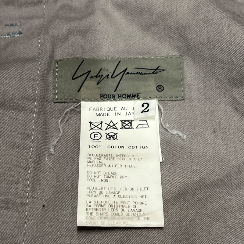 yohji yamamoto POUR HOMME/Pants/2/Cotton/BLU/ballon pants