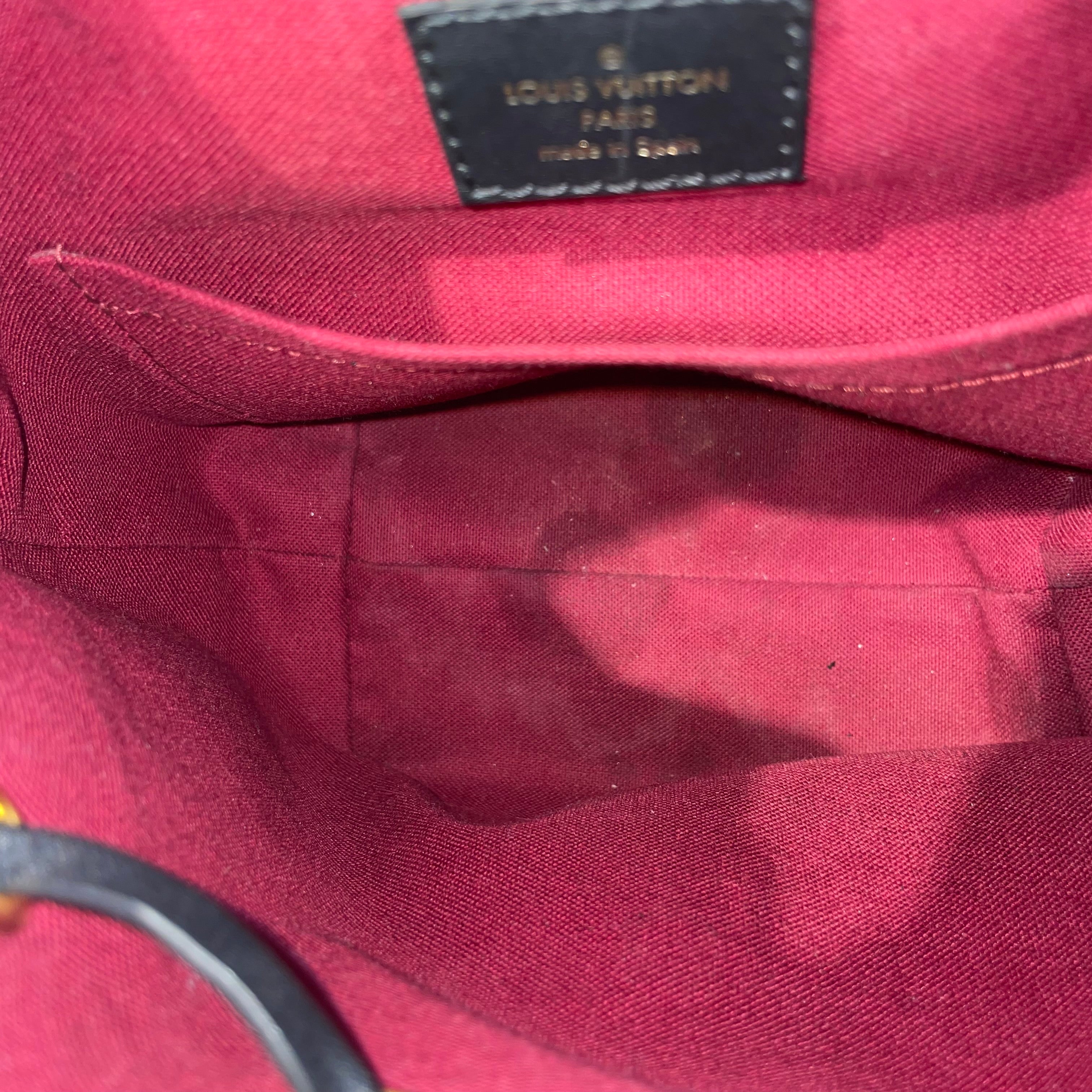 LOUIS VUITTON/Cross Body Bag/Monogram/Leather/BRW/LV MONTSOURIS FLAP BAG view 4