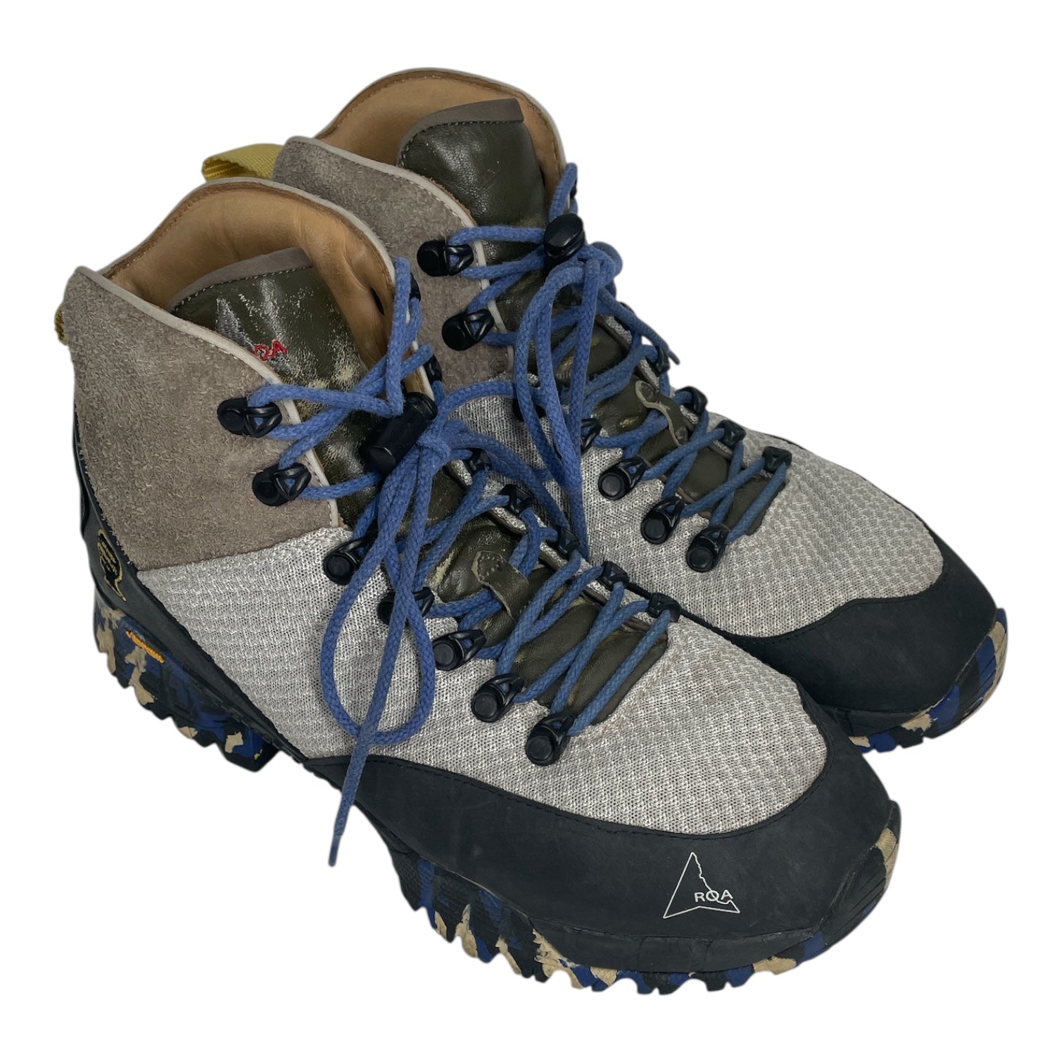 ROA/Trekking Boots/US 11/Leather/GRY/BRAINDEAD COLLAB view 1