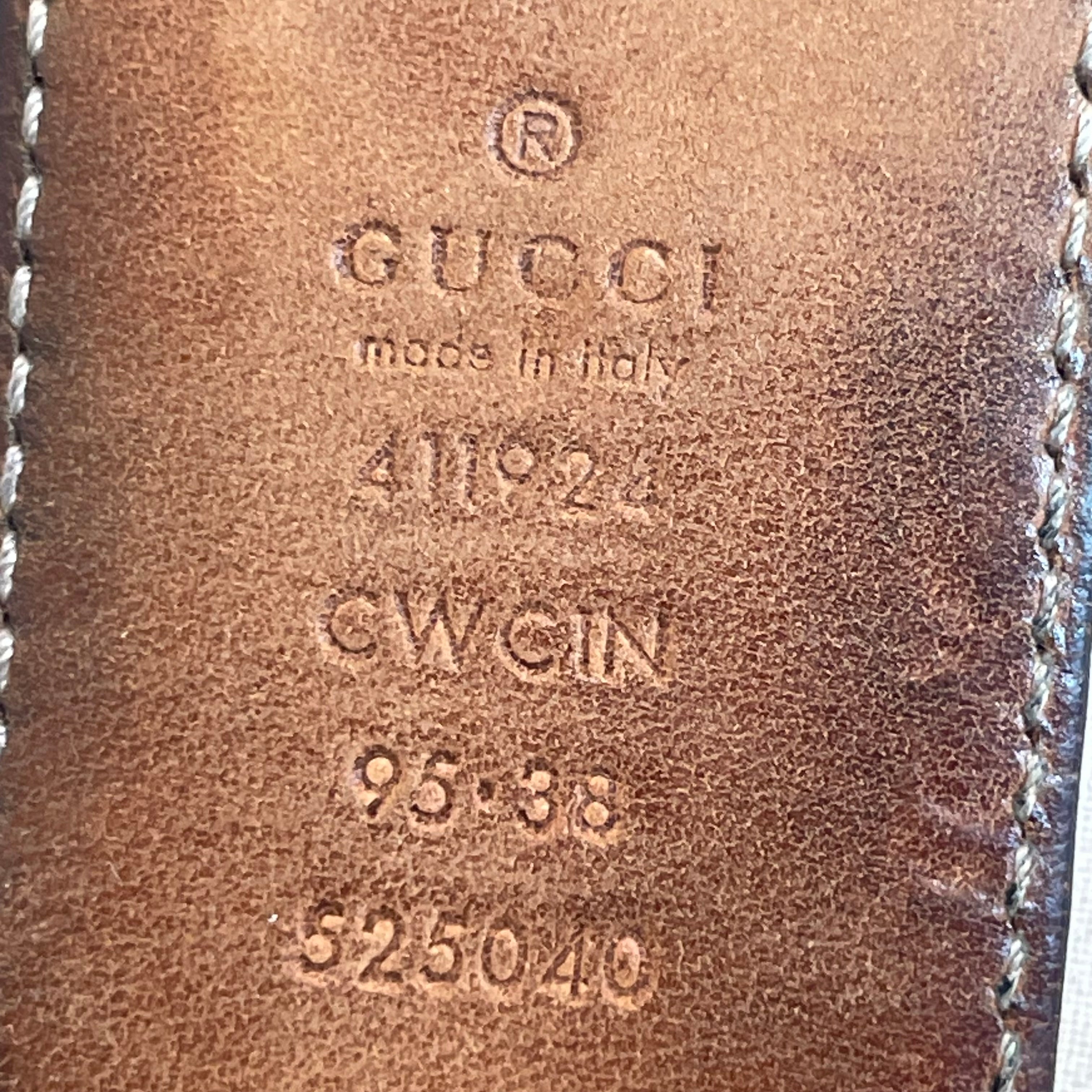 GUCCI/Belt/Leather/BLK/M's/#411924CWC1N9538525040 view 4