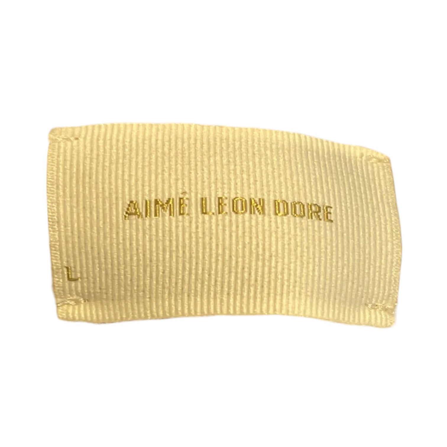 AIME LEON DORE/Hoodie/L/Cotton/WHT/GREEN CURSIVE, NAME ON BACK view 3
