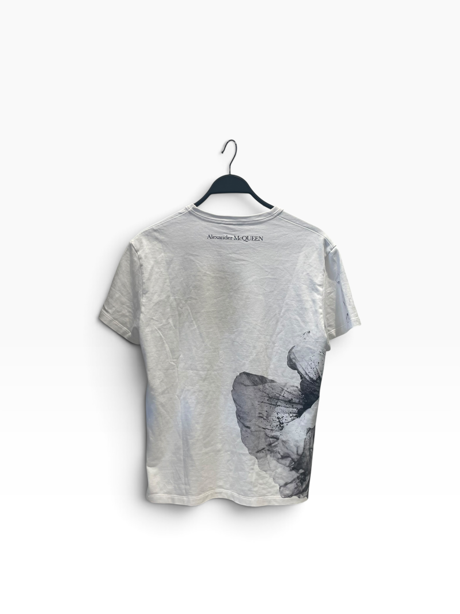 Alexander McQueen/T-Shirt/XS/Cotton/WHT/All Over Print/ view 2