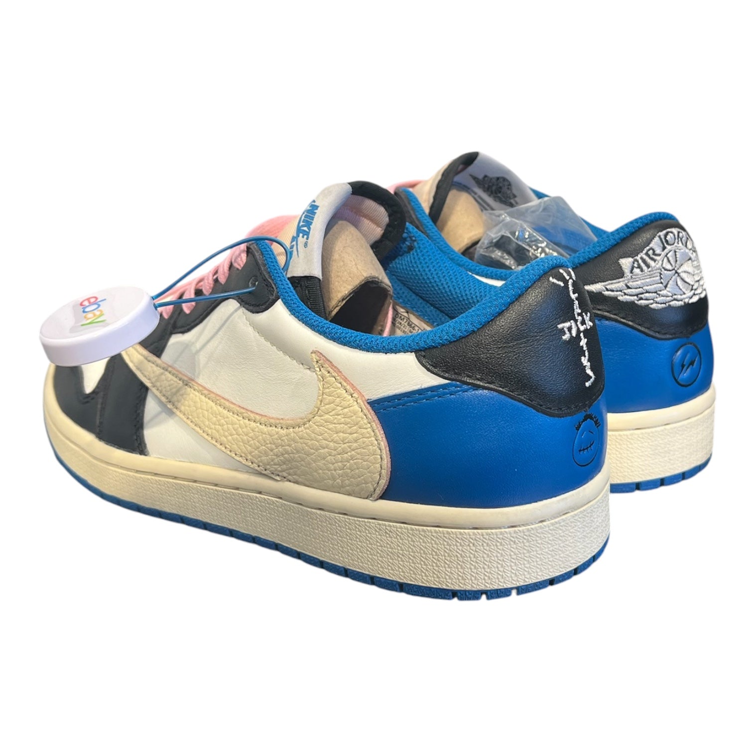 NIKE/CACTUS JACK/Low-Sneakers/US 8.5/MLT/Air Jordan 1 Low Travis view 2