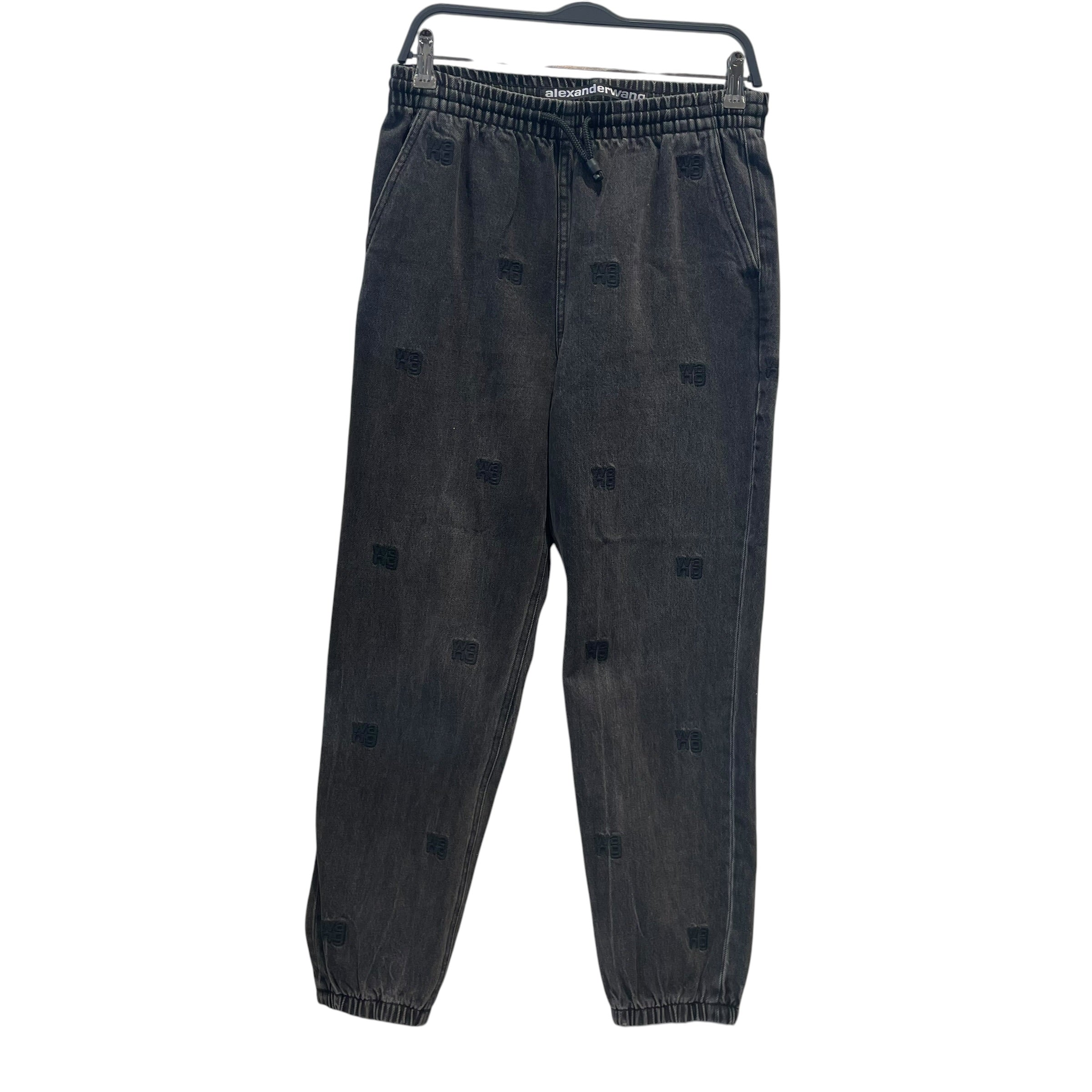 Alexander Wang/Cropped Pants/S/Cotton/BLK/Alexander Wang Joggers view 1