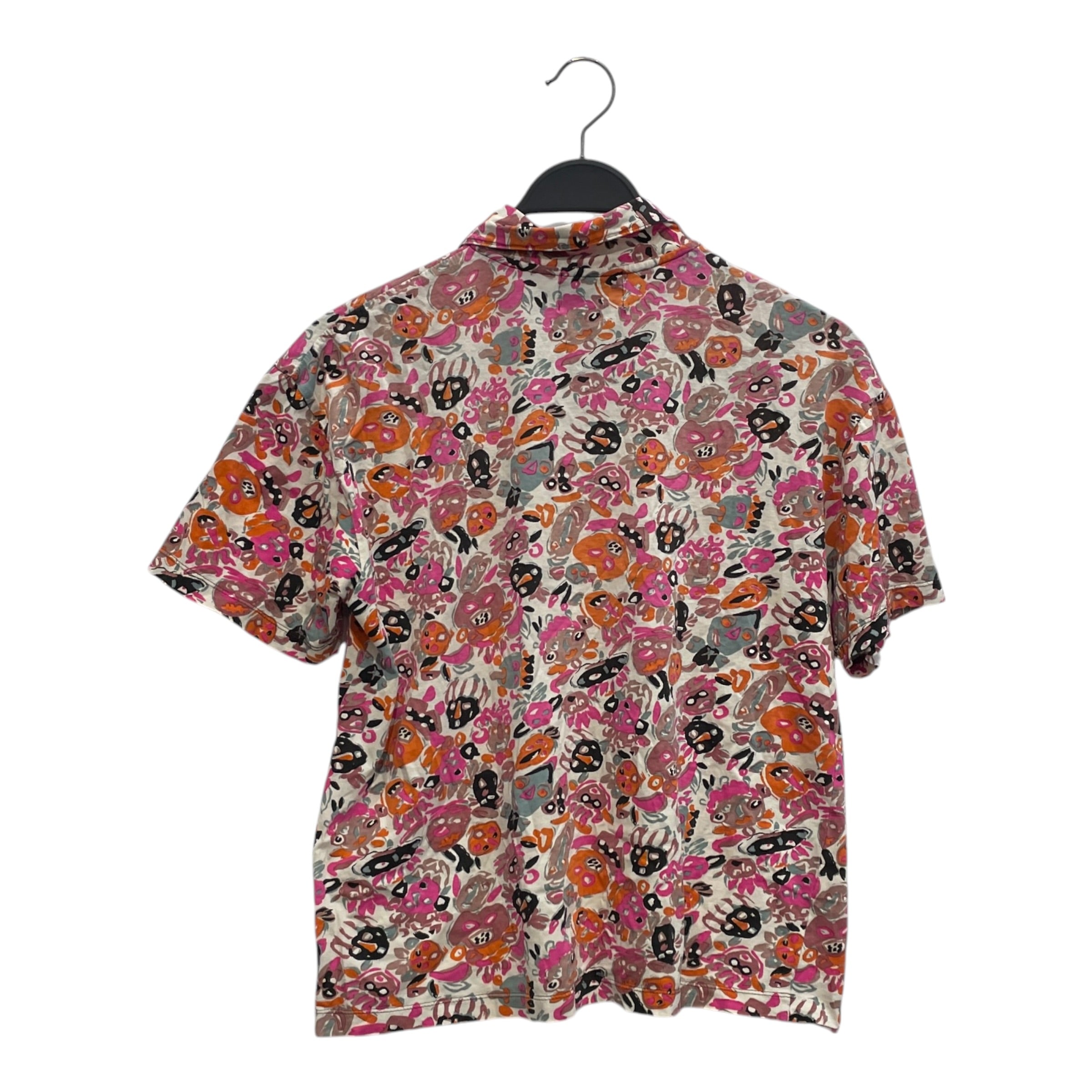 JUNIOR GAULTIER/Polo Shirt/S/Cotton/MLT/All Over Print/ABSTRACT FACES view 2
