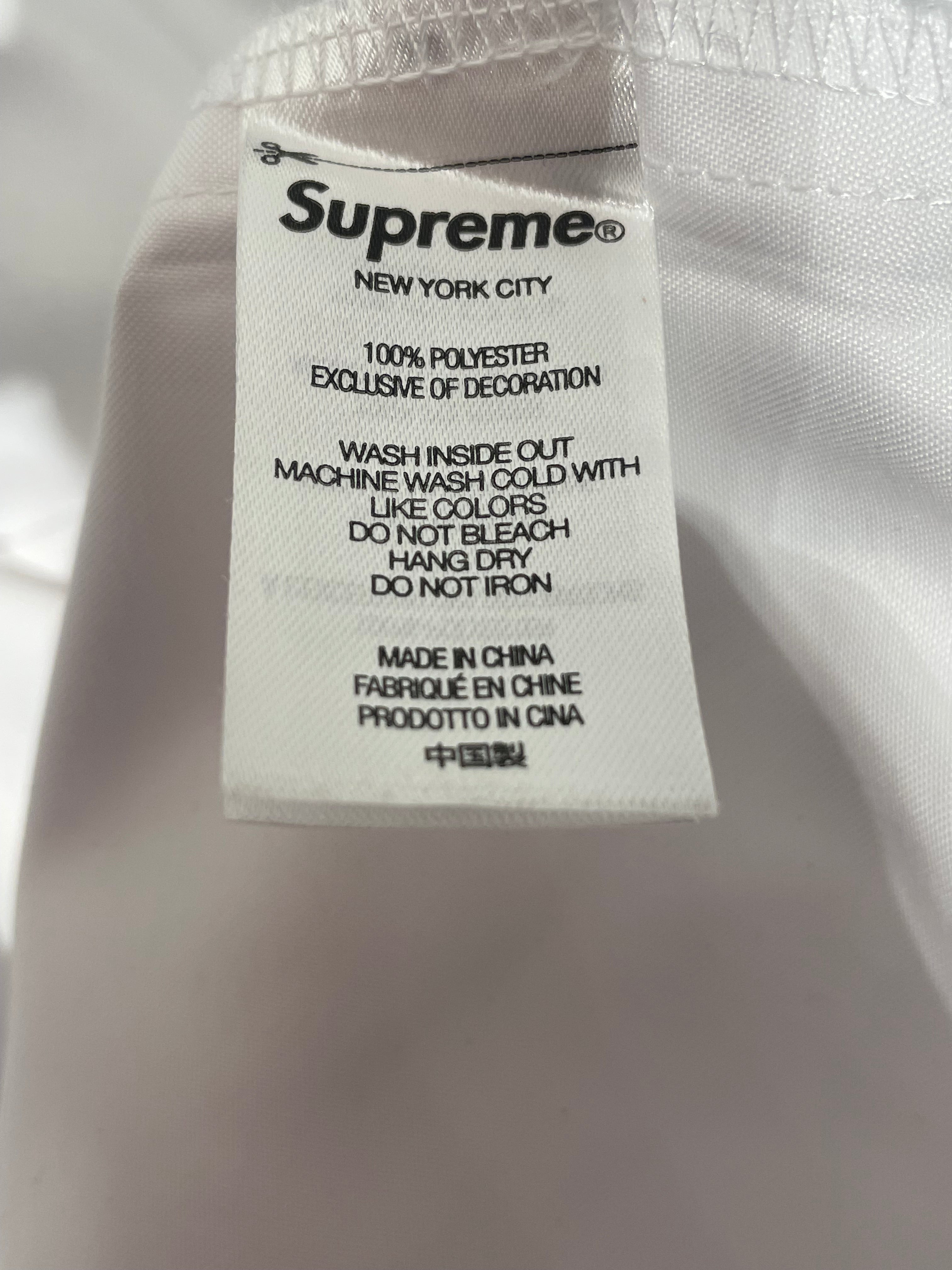 Supreme/mitchell&ness/Shirt/M/Polyester/WHT/Graphic/EACH ONE ALWAYS TEACH ONE/Jersey view 4