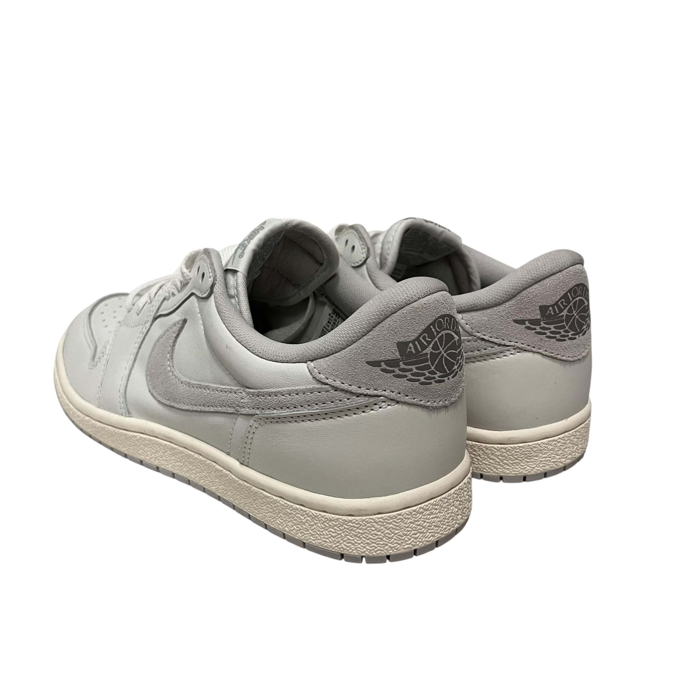 NIKE/Low-Sneakers/US 10.5/Leather/WHT/AIR JORDAN 1 LOW 85 GREY view 2