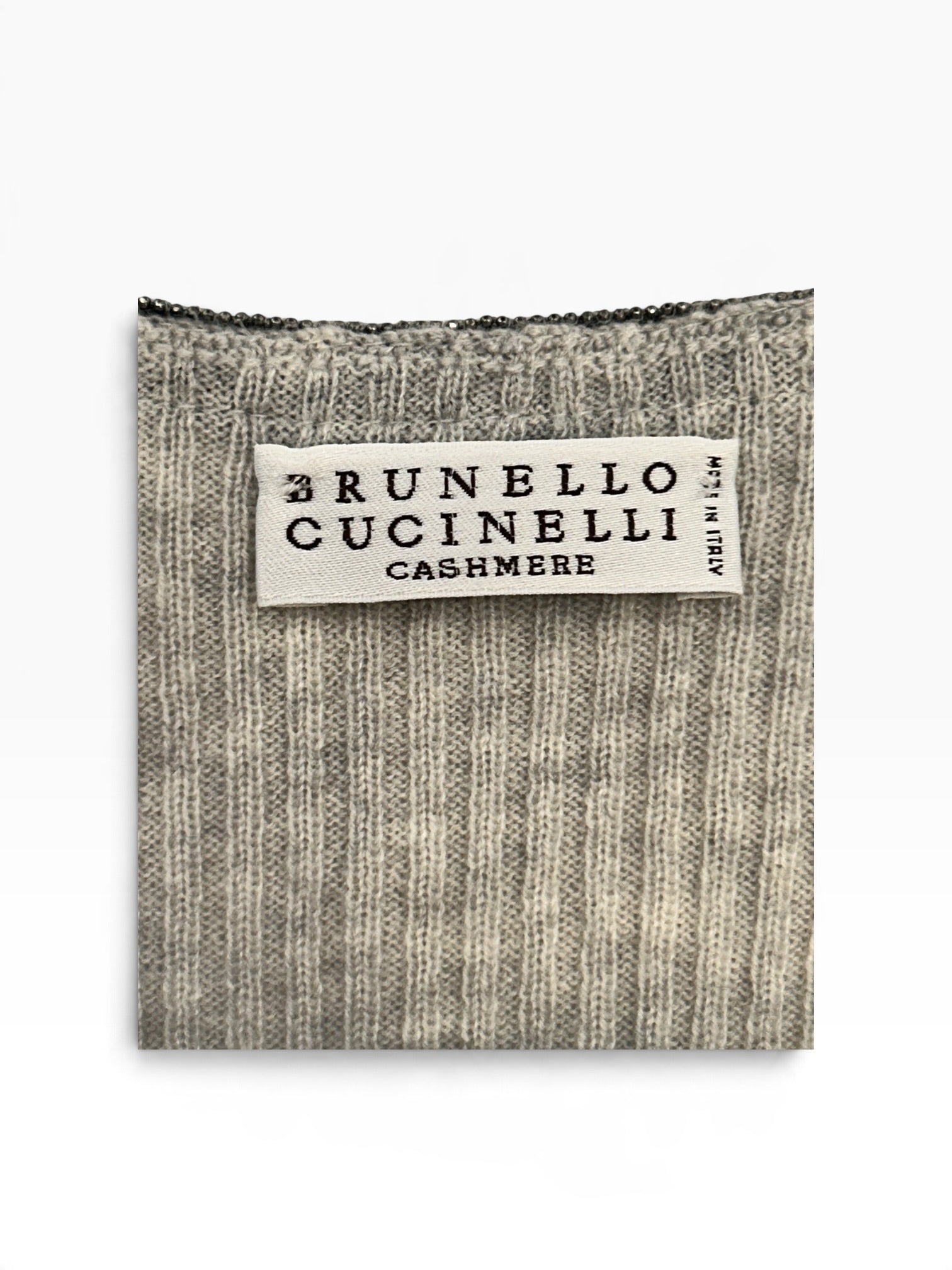 BRUNELLO CUCINELLI/Dress/XS/Cashmere/GRY/ view 3