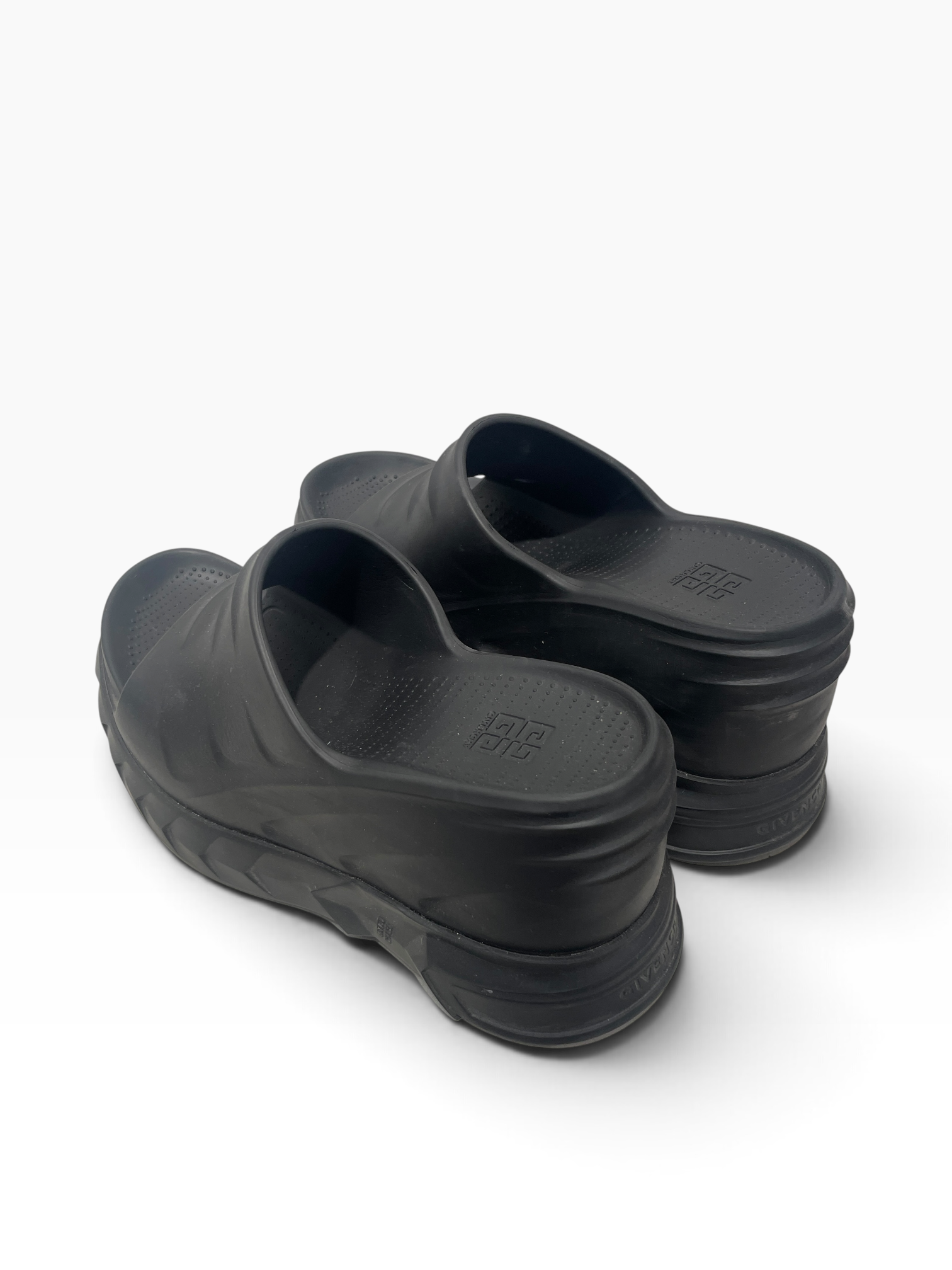 GIVENCHY/Sandals/EU 39/Cotton/BLK/marshmallow view 2