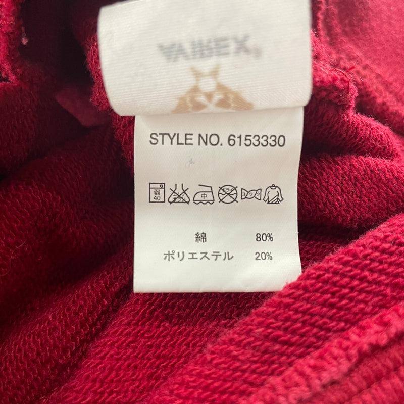 AVIREX/Baseball Jkt/L/Cotton/RED/USA 1975 ON FRONT