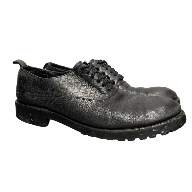COMME des GARCONS HOMME PLUS/Dress Shoes/US 9/Leather/BLK/