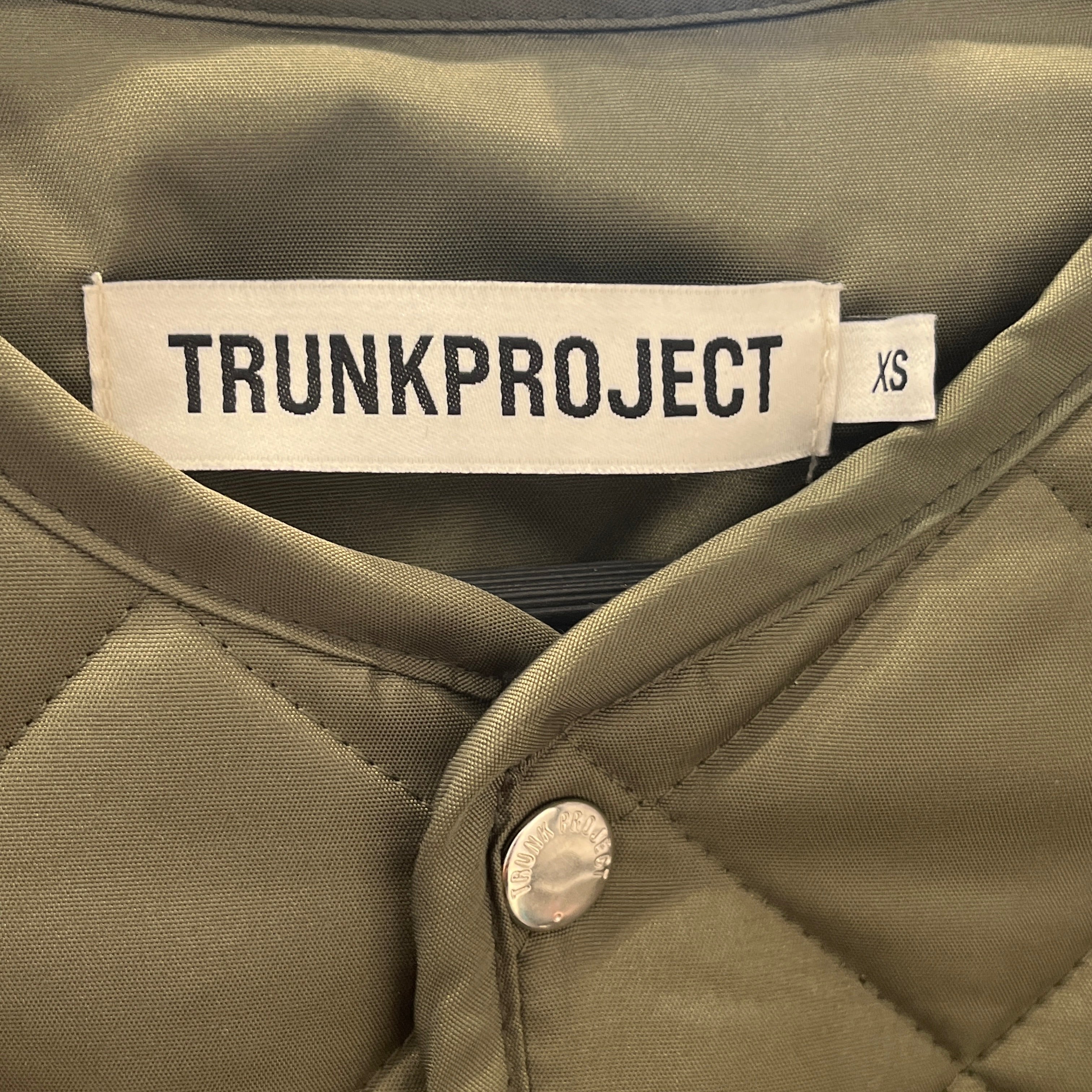 TrunkProject/Jacket/XS/Polyester/GRN/quilted army green view 3