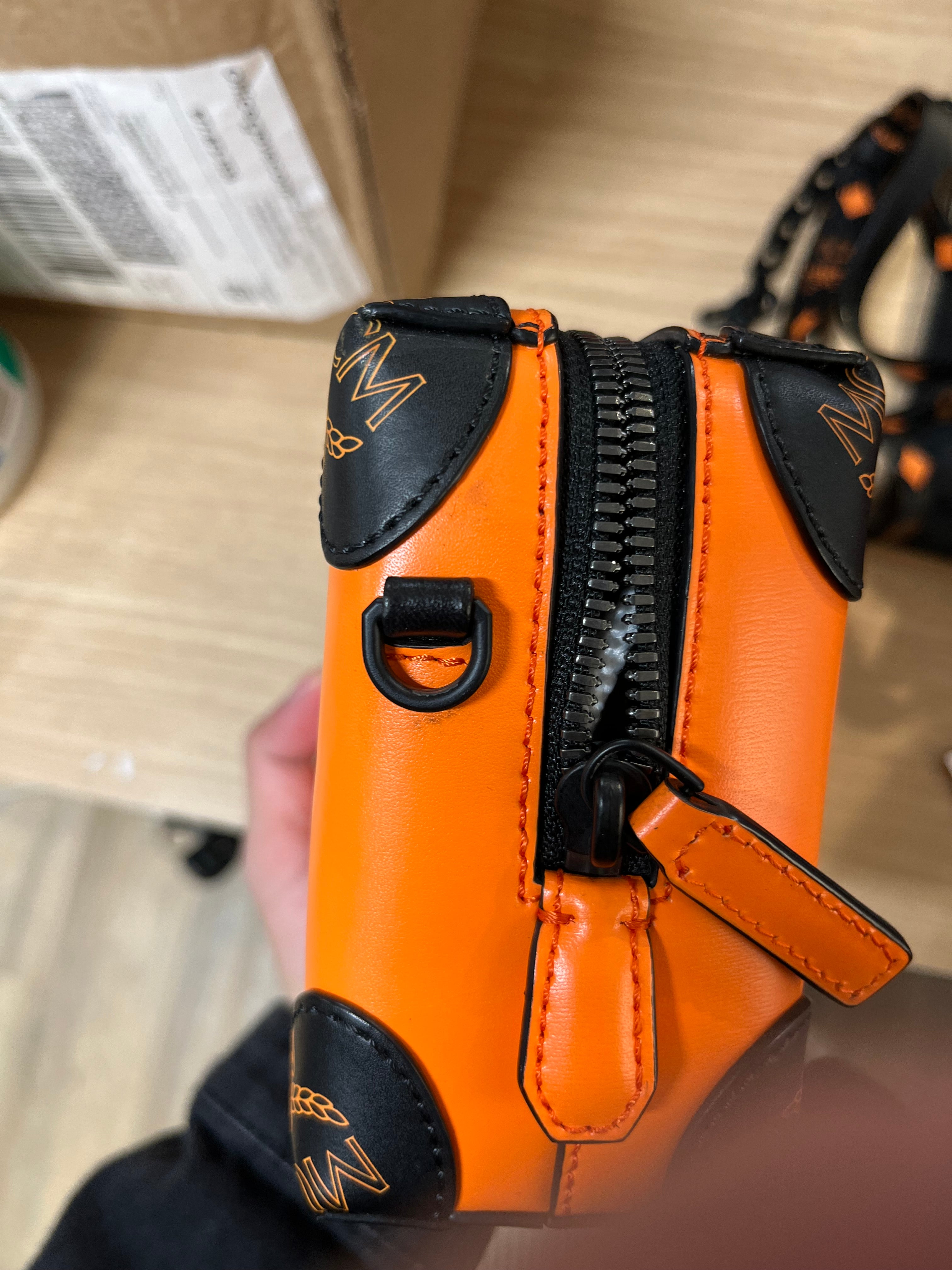 MCM/Bag/S/Leather/ORN/ view 6