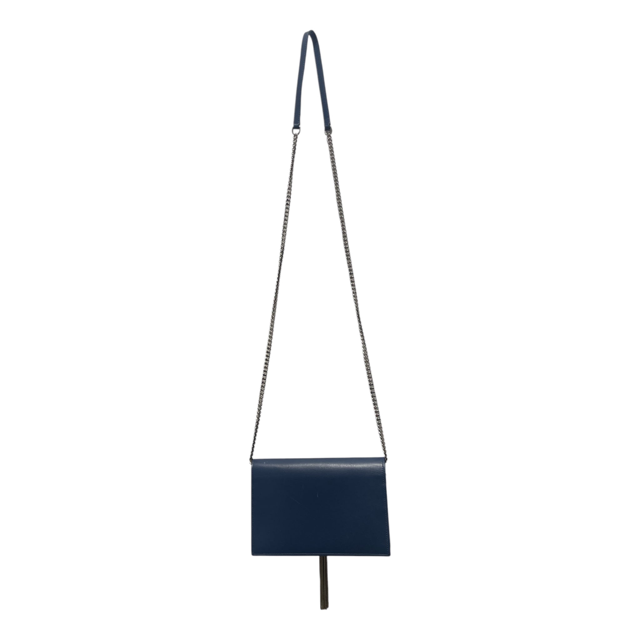 YVES SAINT LAURENT/Cross Body Bag/Leather/BLU/CALFSKIN /YVES SAINT LAURENT view 2