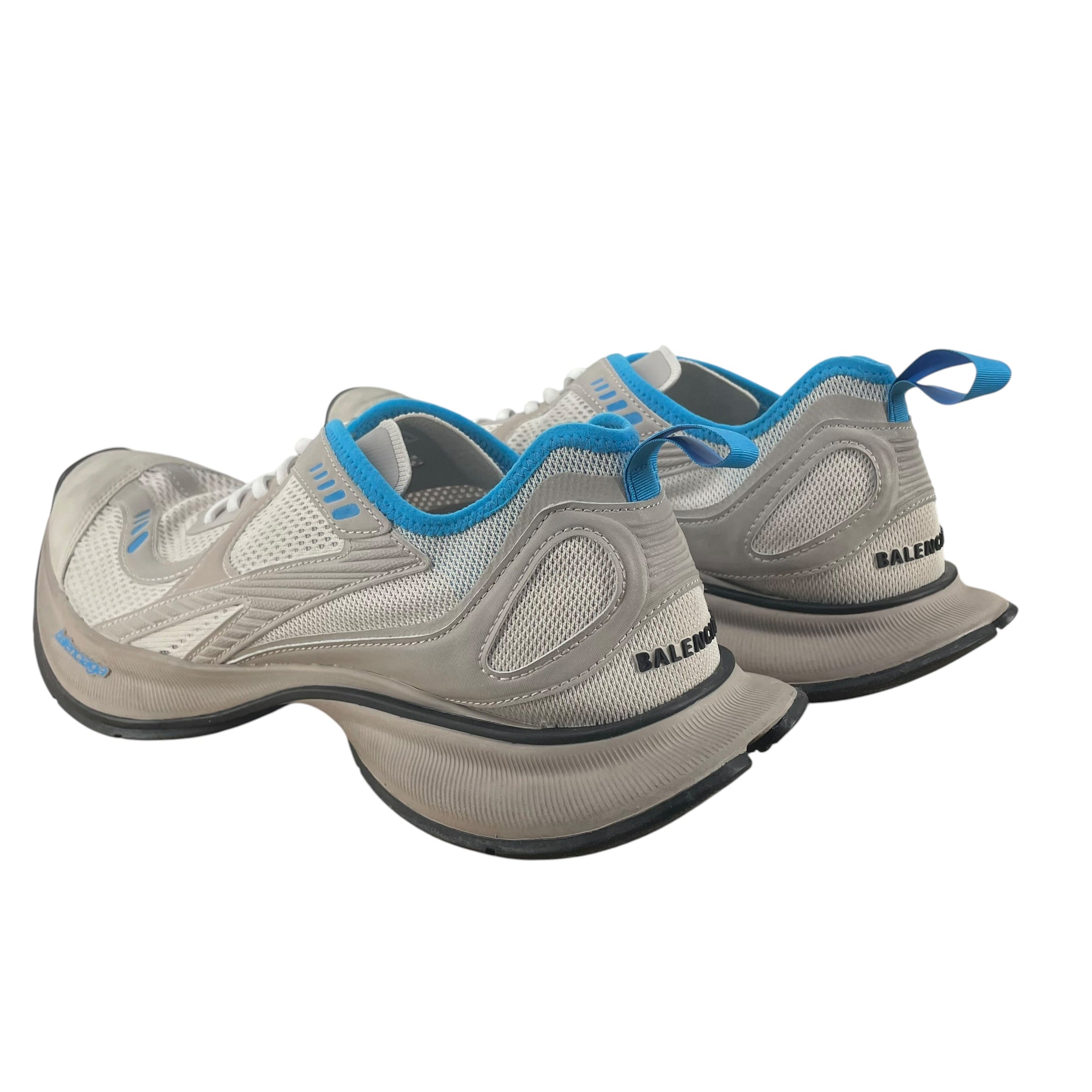 BALENCIAGA/Low-Sneakers/US 11/Polyester/GRY/CIRCUIT SNEAKER view 3