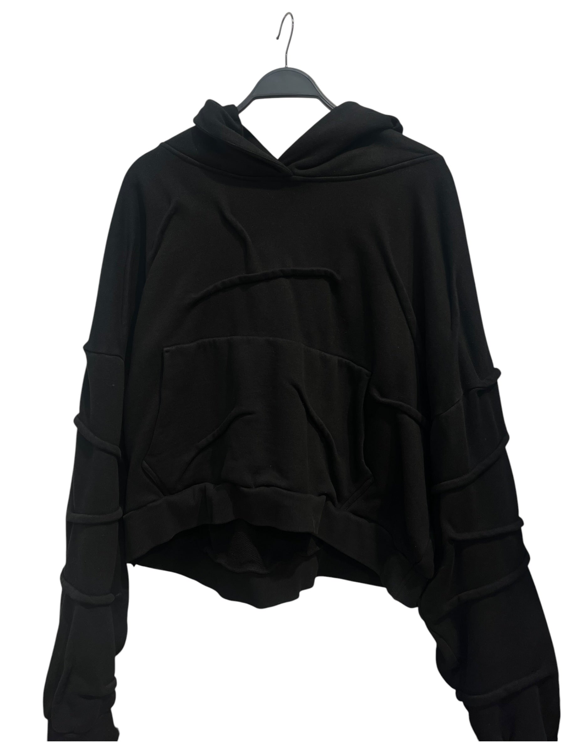 KODY PHILLIPS/Hoodie/XL/Cotton/BLK/WRINKLE HOODIE view 1